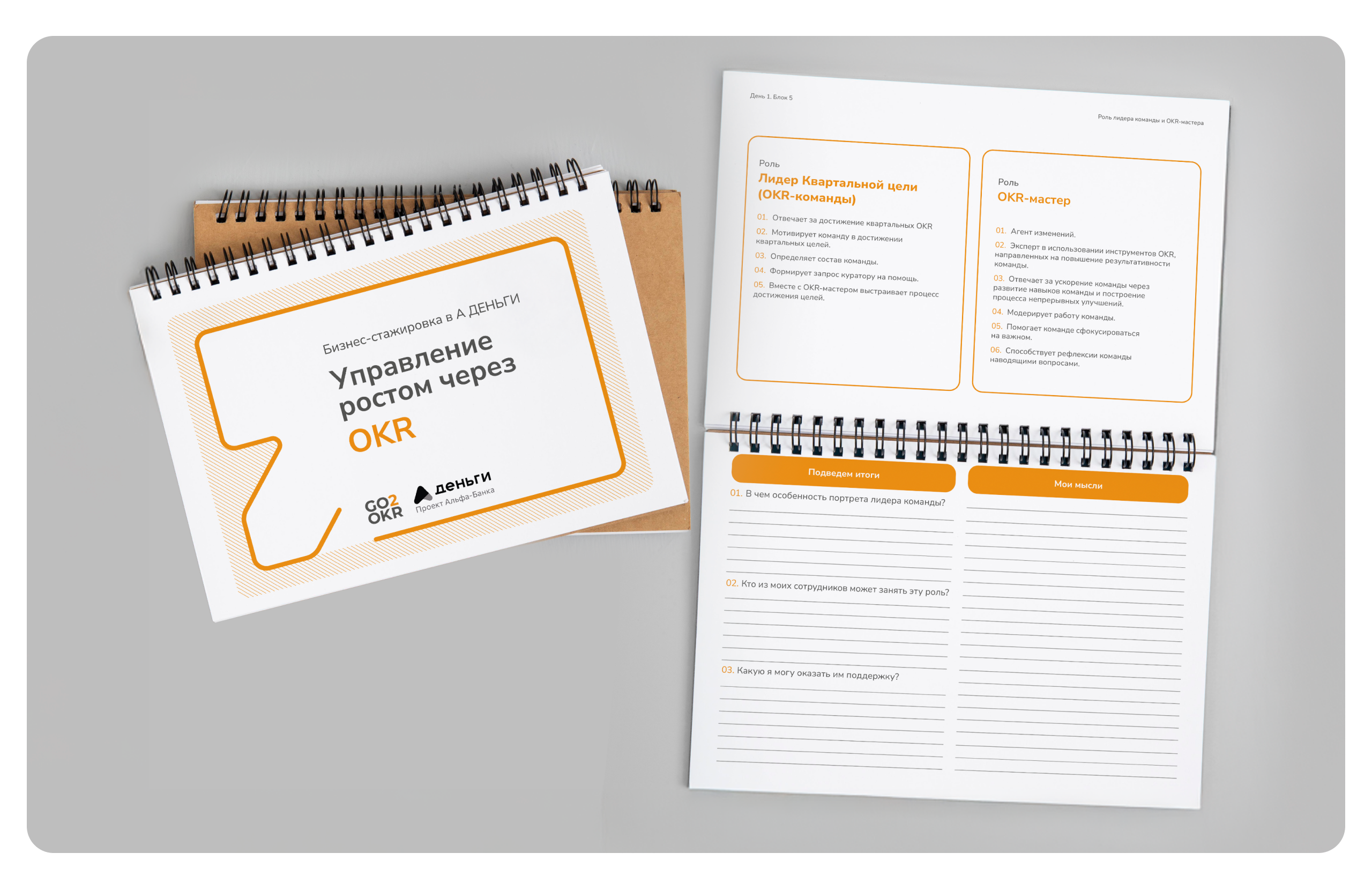 Обучающий проект по OKR — Изображение №16 — Брендинг, Графика на Dprofile