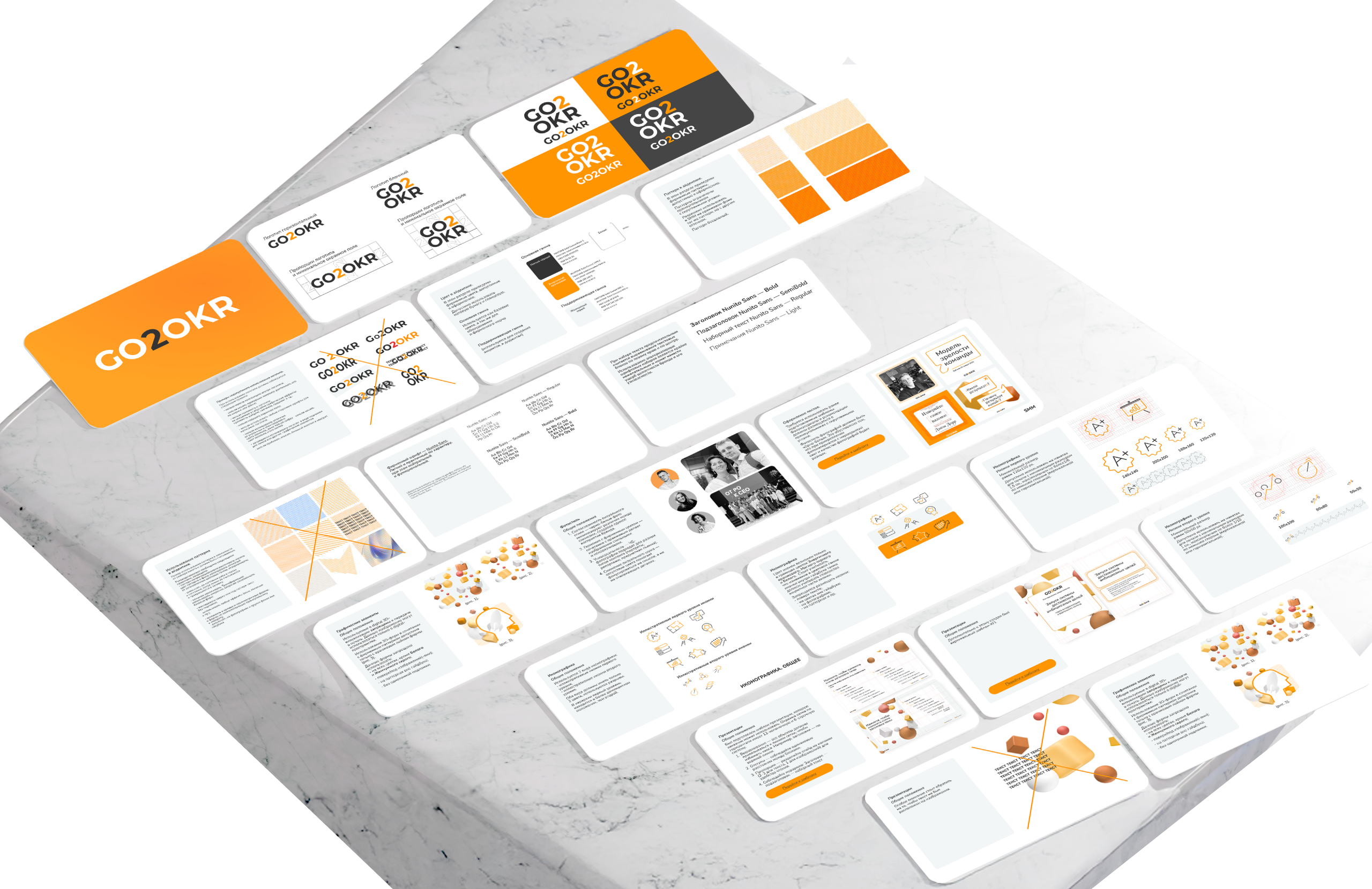 Обучающий проект по OKR — Изображение №15 — Брендинг, Графика на Dprofile