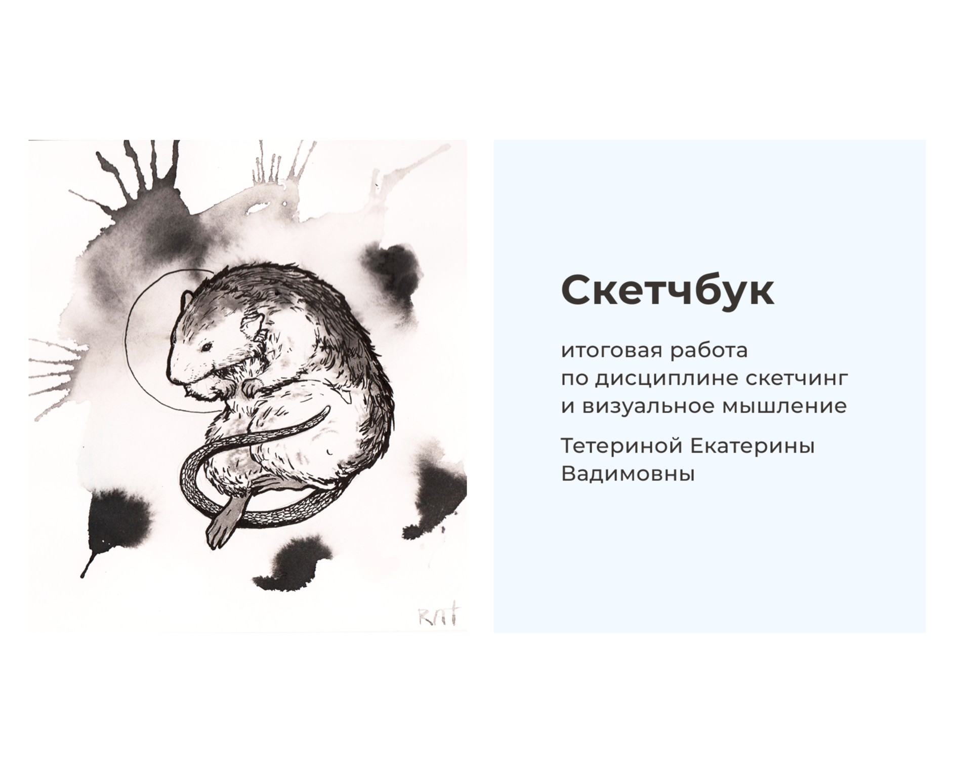 Итоговая работа по скетчингу и визуальному мышлению — Иллюстрация, Графика на Dprofile