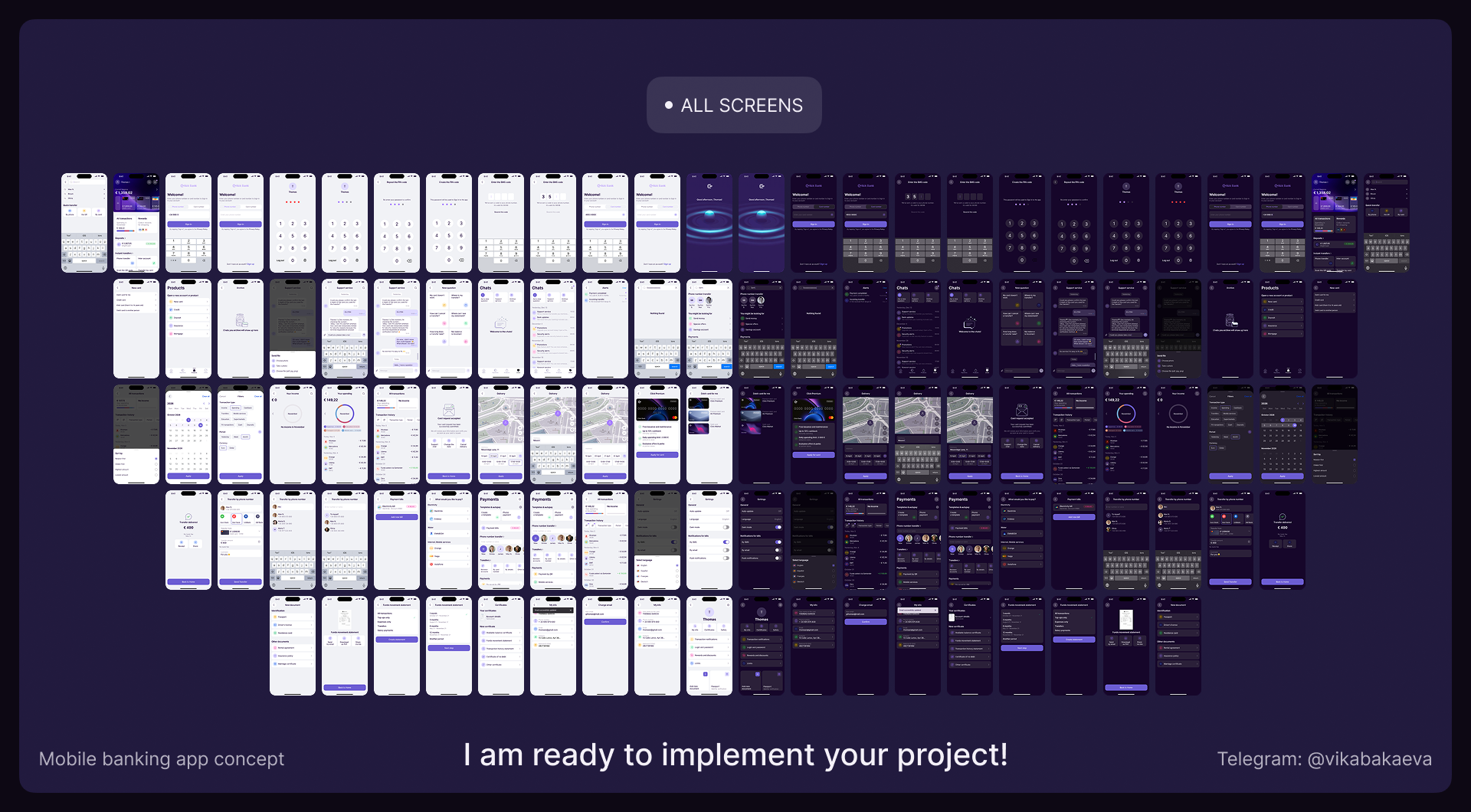 Mobile banking | Mobile app | UX/UI design — Изображение №12 — Интерфейсы на Dprofile
