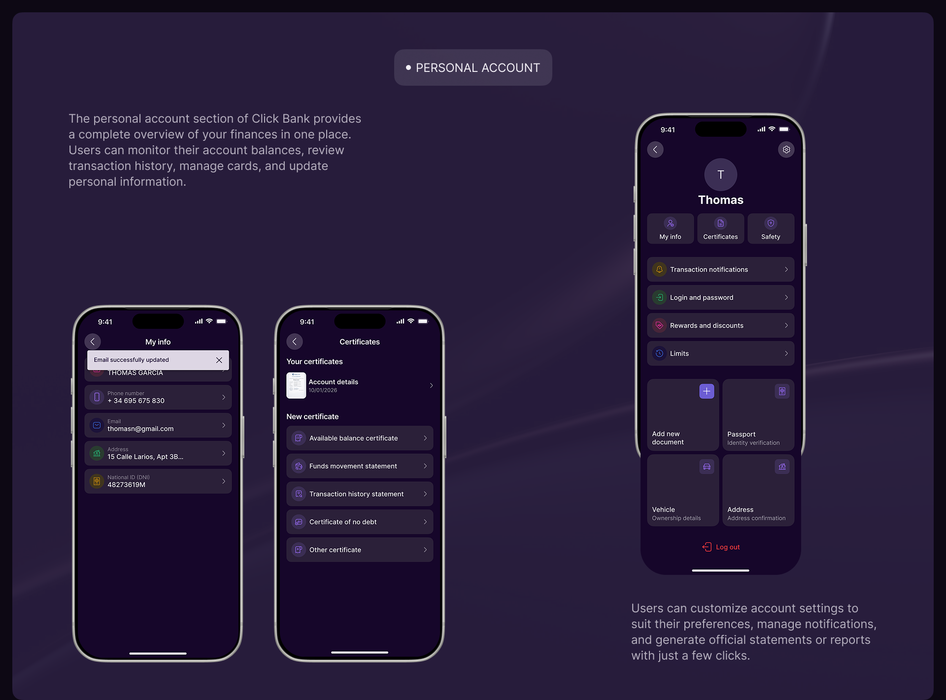 Mobile banking | Mobile app | UX/UI design — Изображение №9 — Интерфейсы на Dprofile