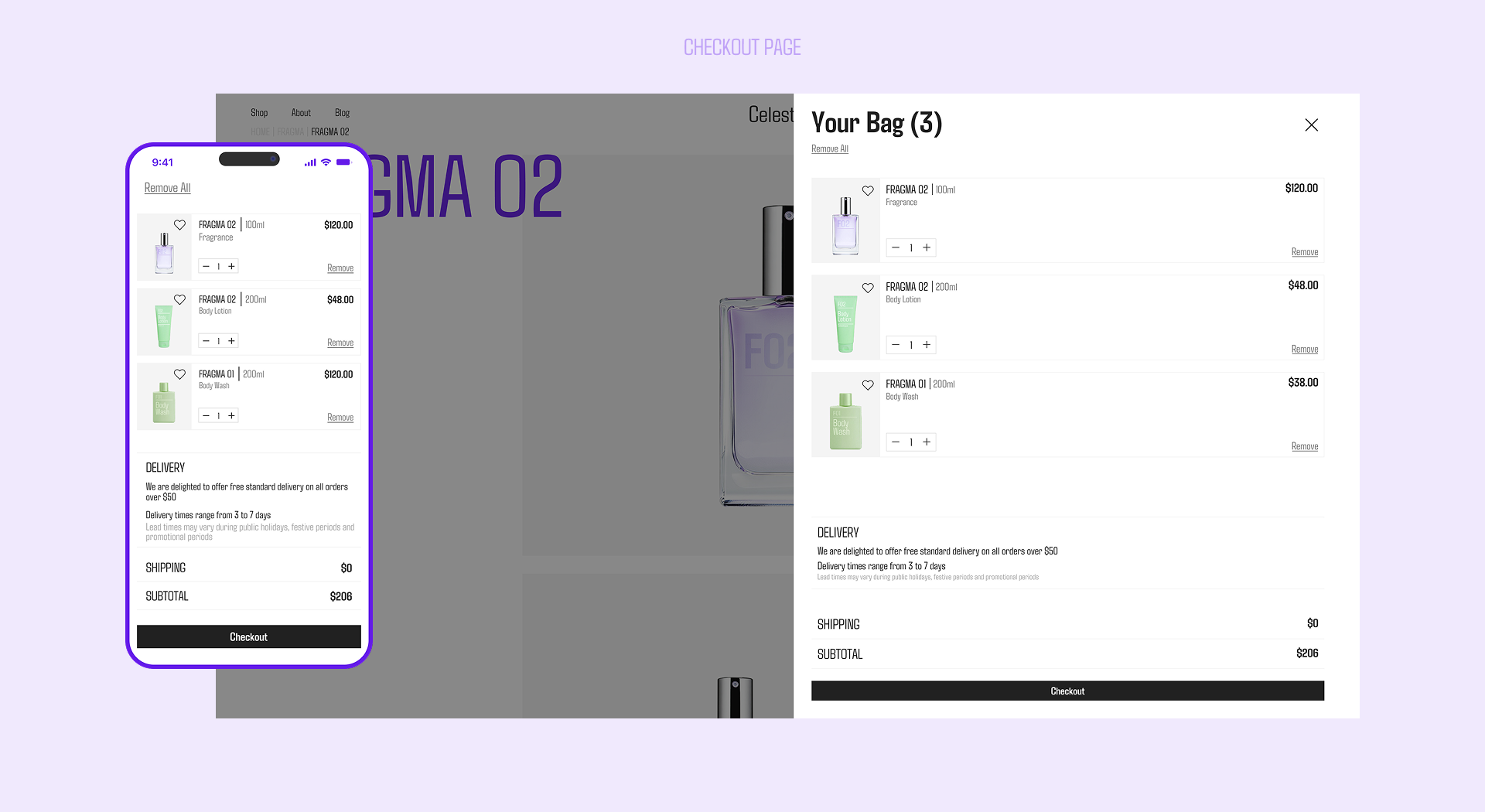 Celestique | E-commerce — Изображение №7 — Интерфейсы на Dprofile