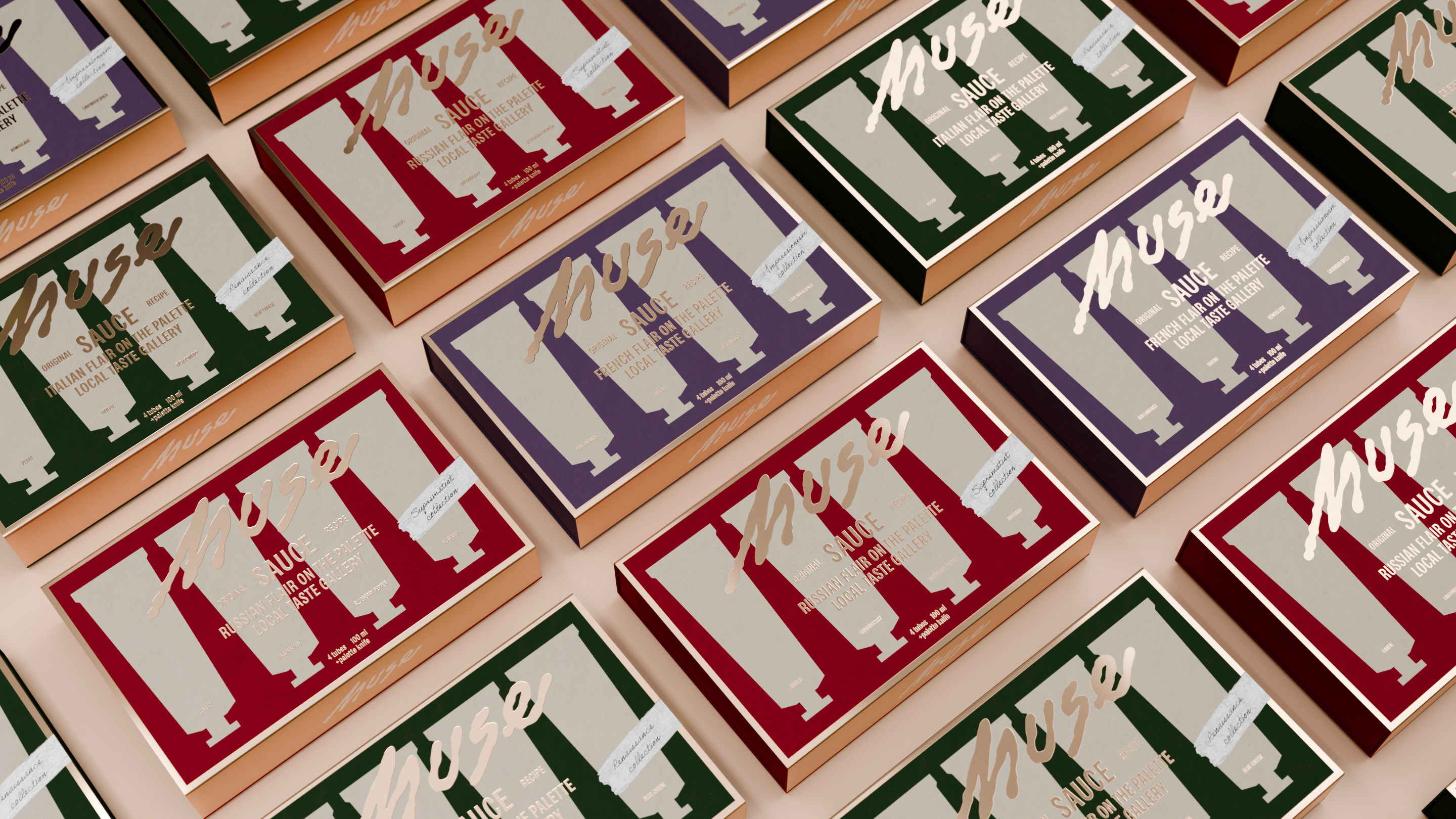 MUSE SAUCE. Упаковка соусов — Изображение №20 — Брендинг, Графика на Dprofile