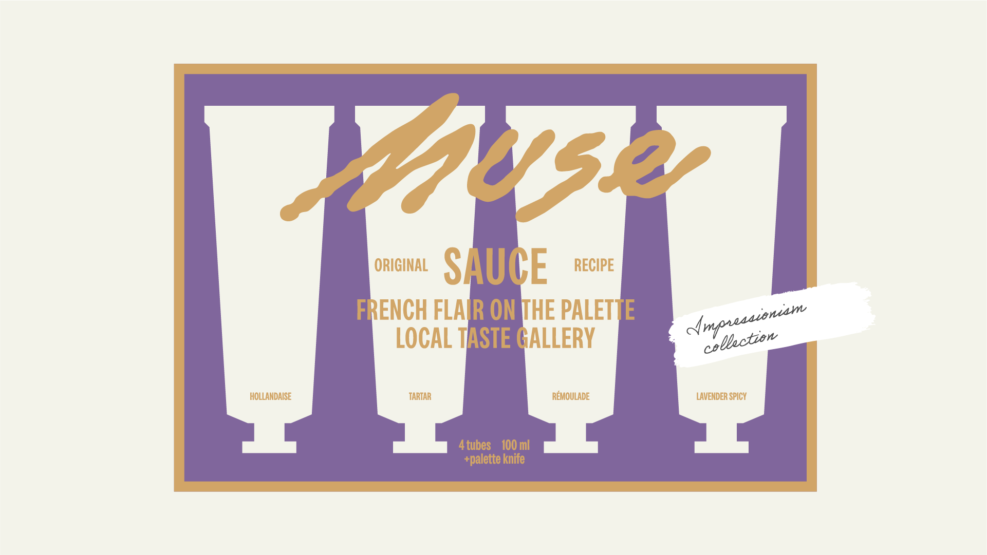 MUSE SAUCE. Упаковка соусов — Изображение №4 — Брендинг, Графика на Dprofile