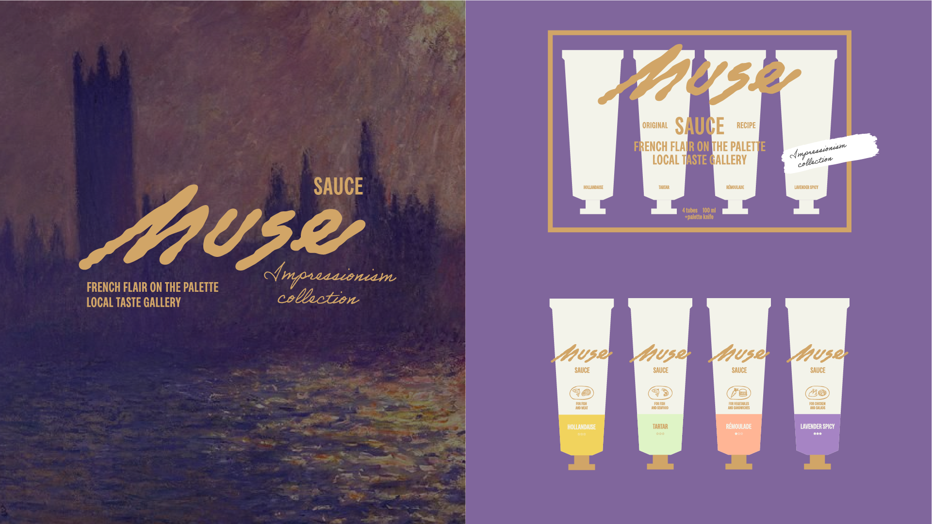 MUSE SAUCE. Упаковка соусов — Изображение №9 — Брендинг, Графика на Dprofile