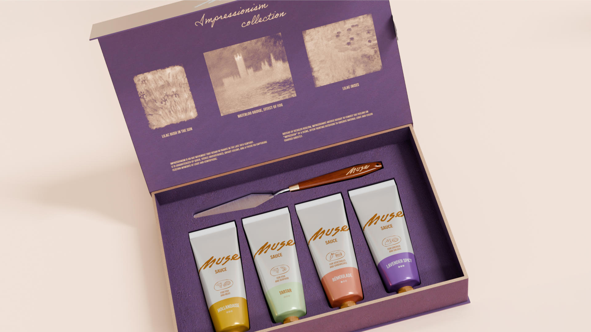 MUSE SAUCE. Упаковка соусов — Изображение №10 — Брендинг, Графика на Dprofile