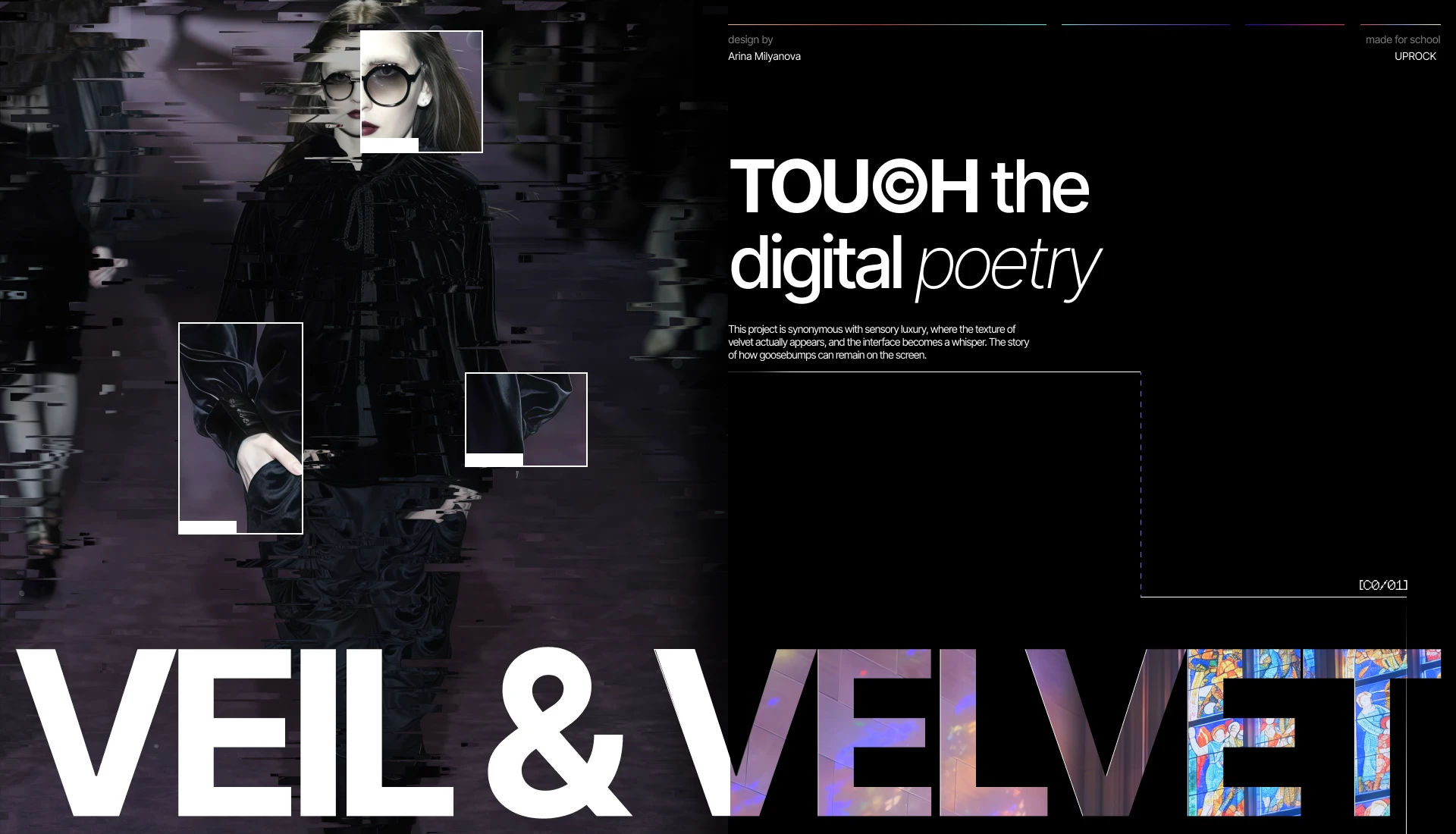 Veil & Velvet | Website — Изображение №1 — Интерфейсы, Брендинг на Dprofile