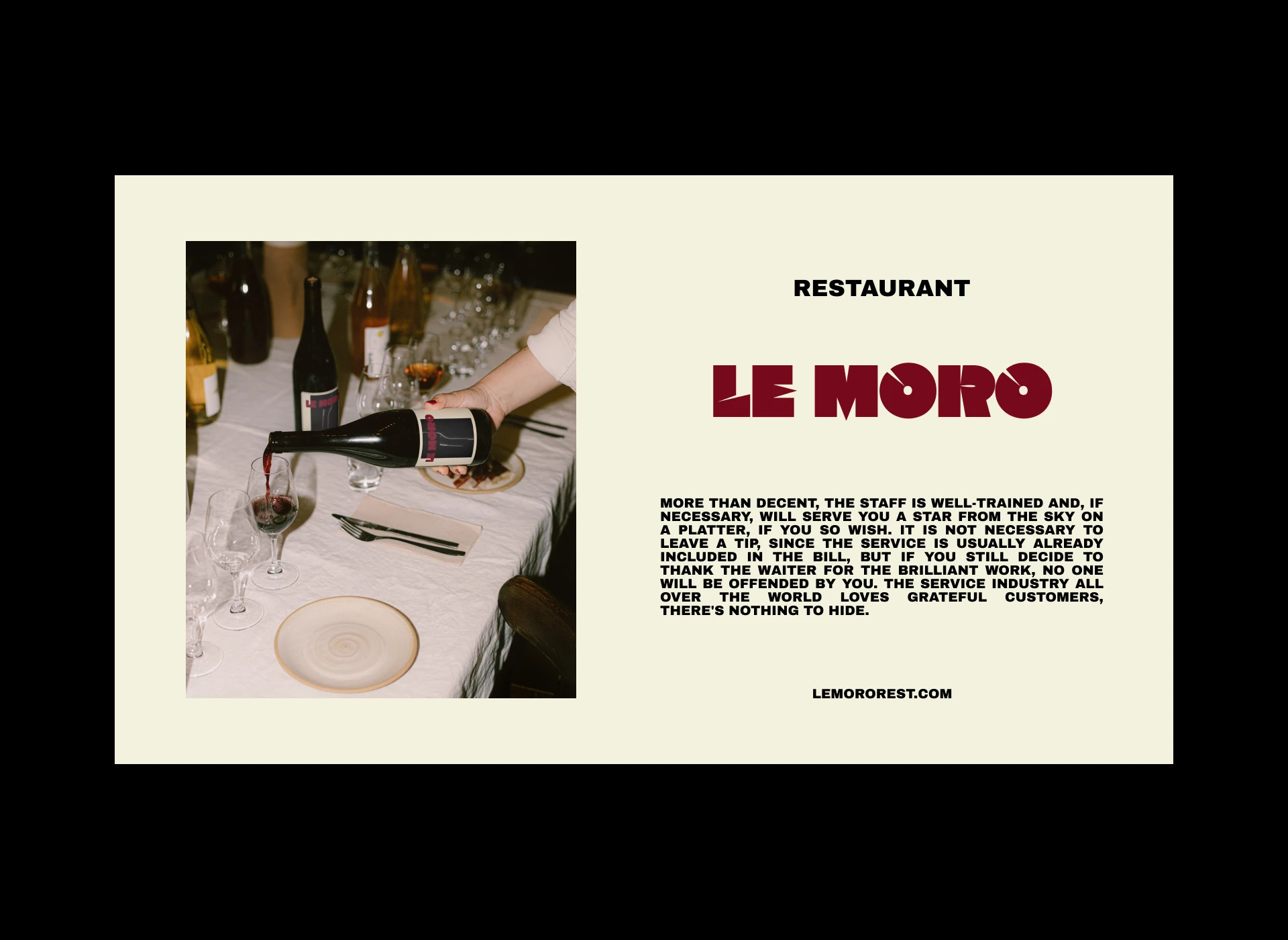 LE MORO [фирменный стиль] — Изображение №7 — Брендинг на Dprofile