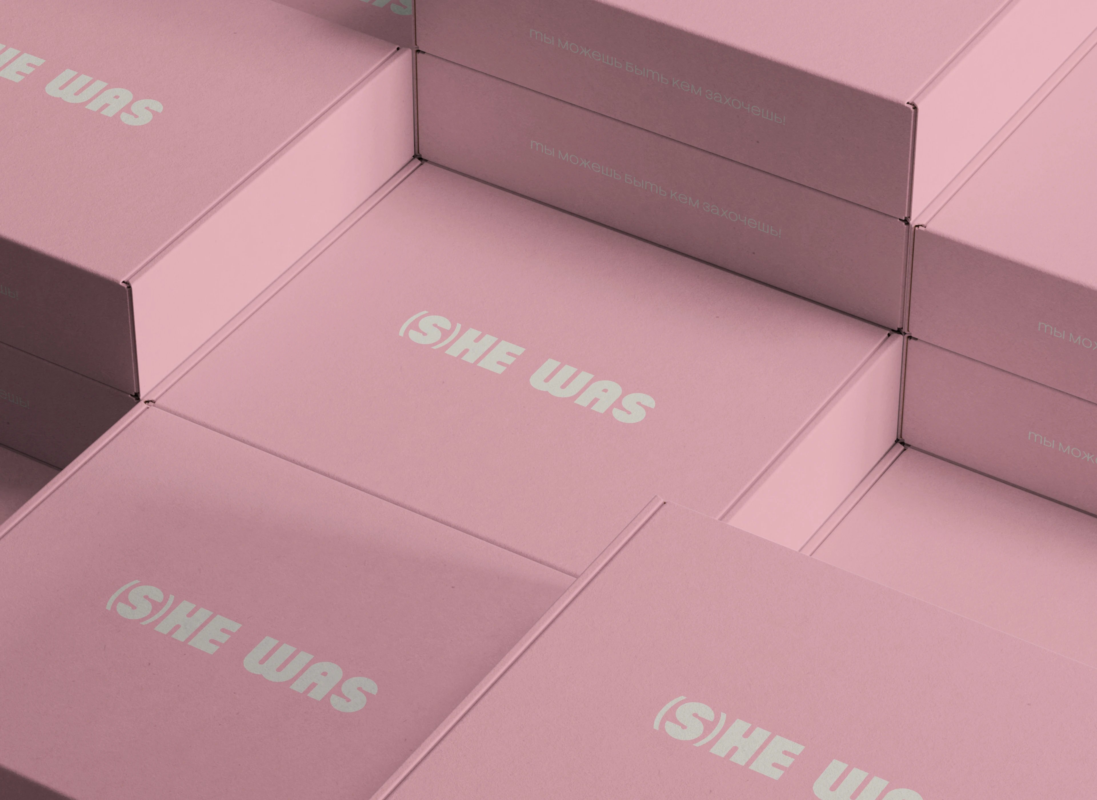 SHE WAS [фирменный стиль, брендбук] — Изображение №4 — Брендинг на Dprofile