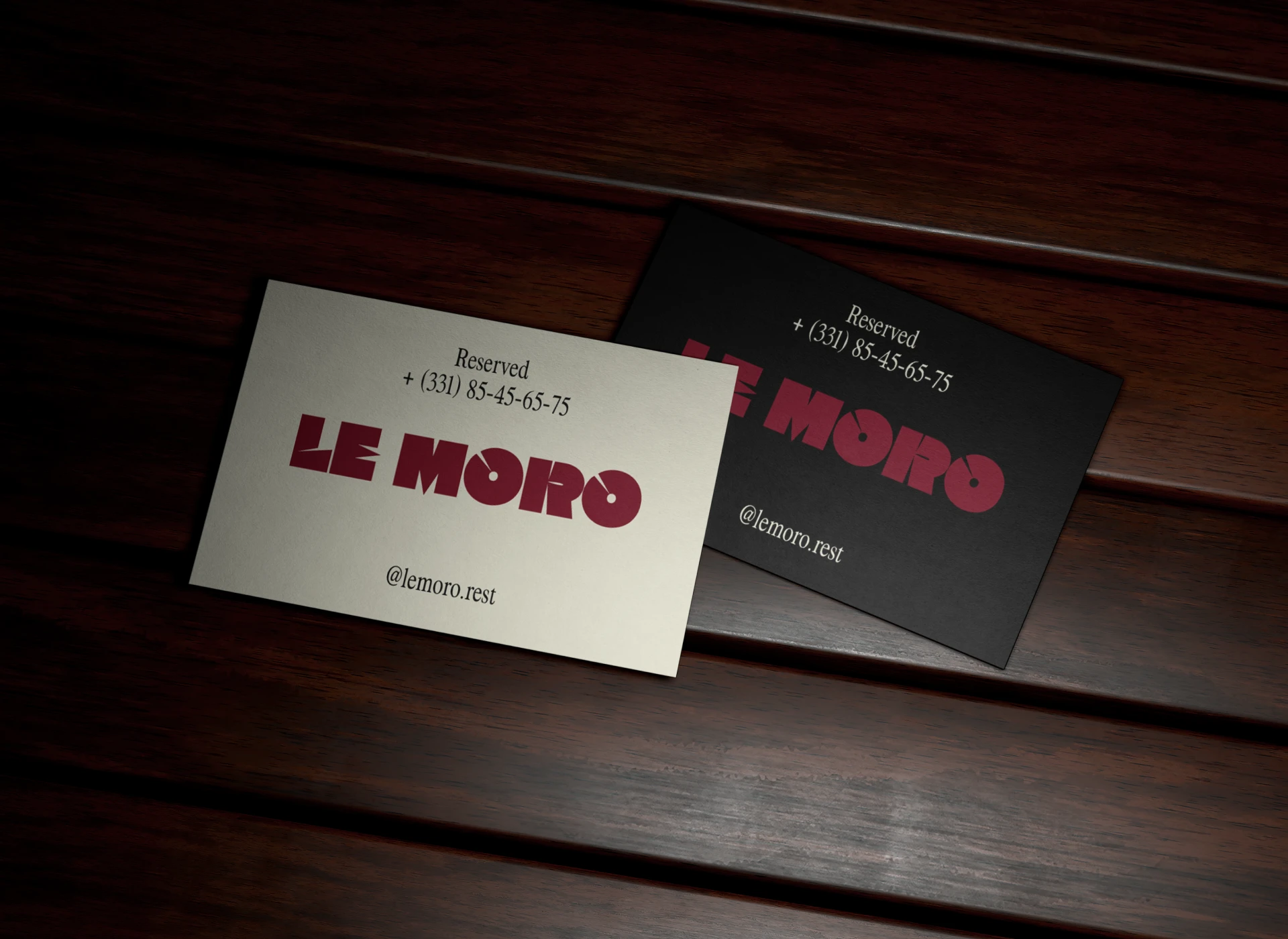 LE MORO [фирменный стиль] — Изображение №12 — Брендинг на Dprofile