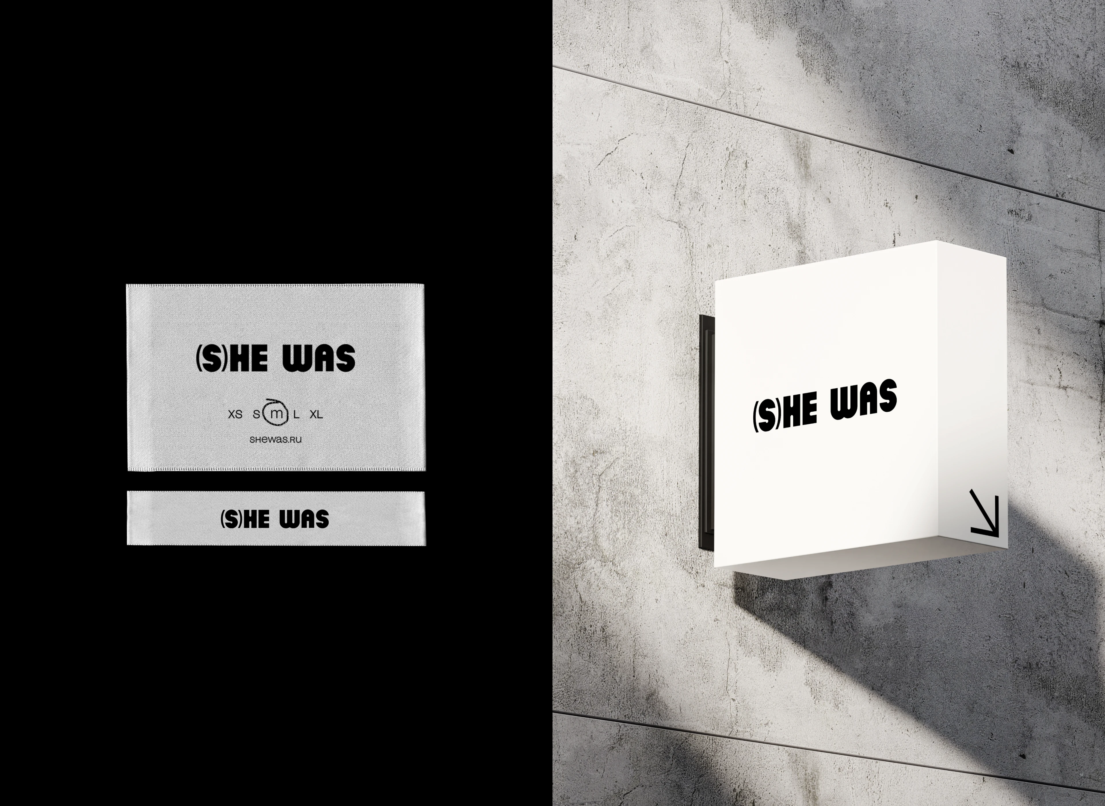 SHE WAS [фирменный стиль, брендбук] — Изображение №8 — Брендинг на Dprofile