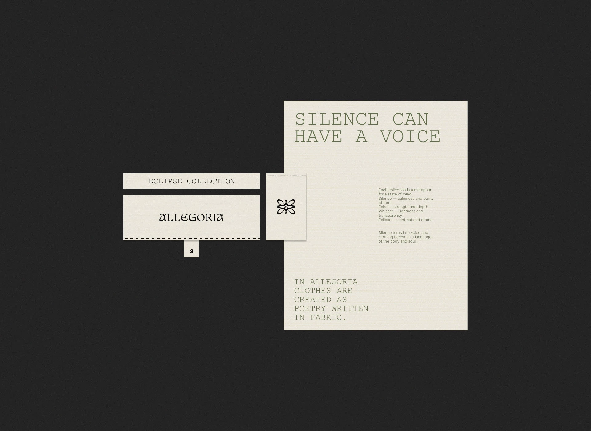 ALLEGORIA [фирменный стиль] — Изображение №10 — Брендинг на Dprofile