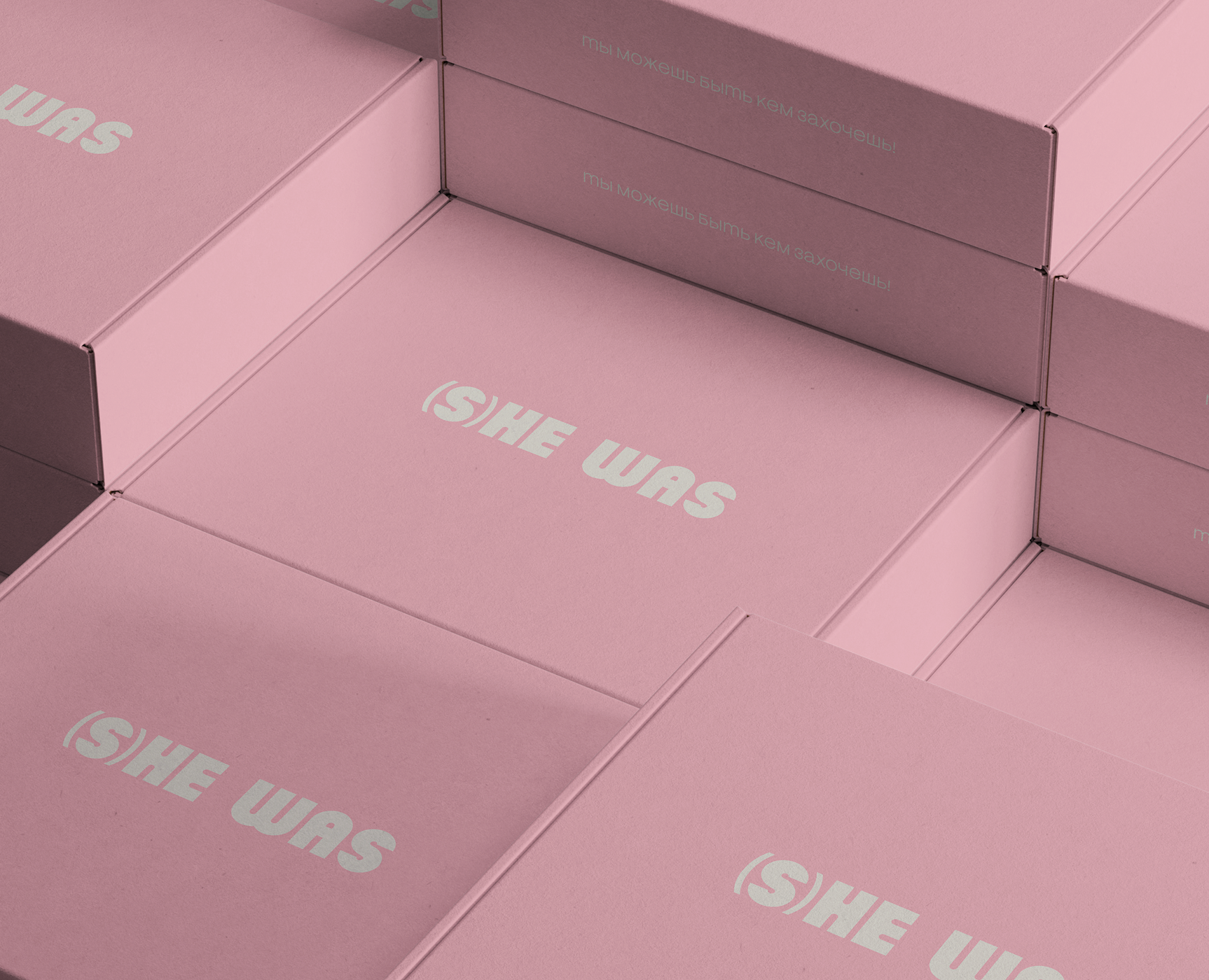 SHE WAS [фирменный стиль, брендбук] — Брендинг на Dprofile