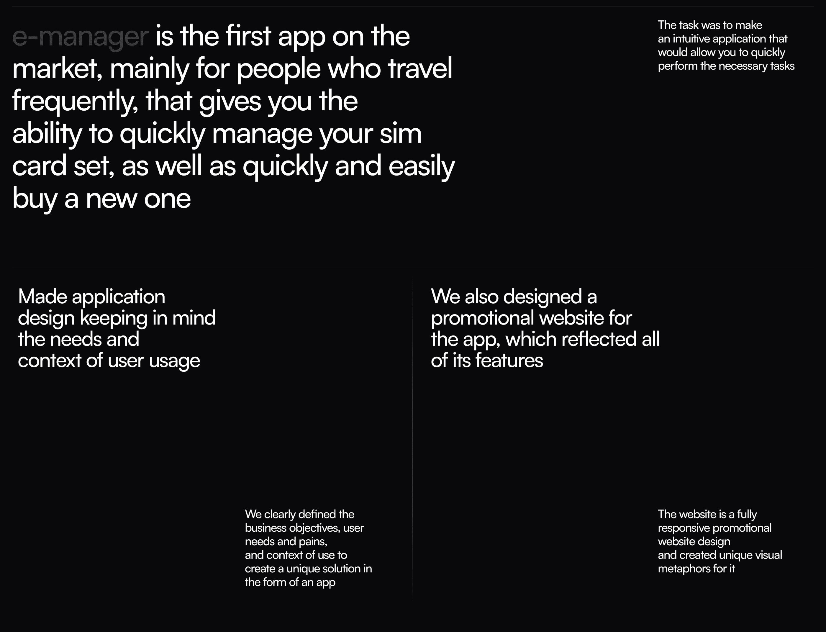 Mobile app & Promo website | E-SIM APP — Изображение №2 — Интерфейсы на Dprofile