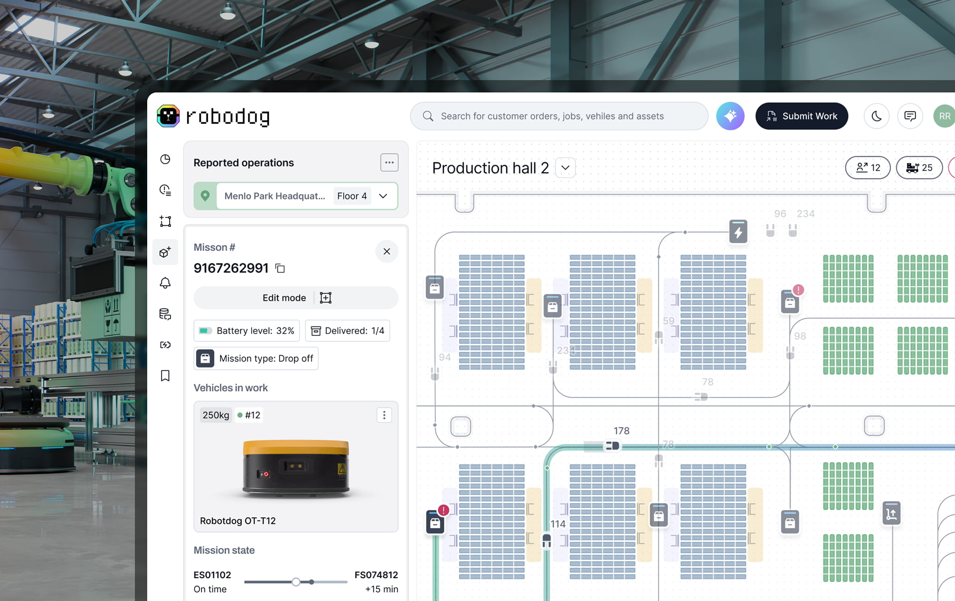 Robodog AGV — Изображение №5 — Интерфейсы на Dprofile