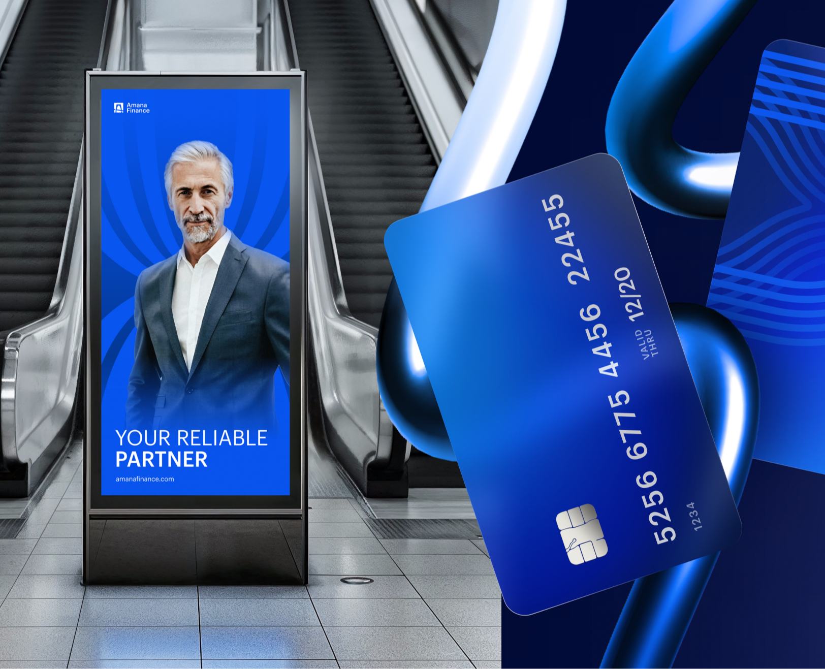 Amana | Bank — Интерфейсы, Брендинг на Dprofile