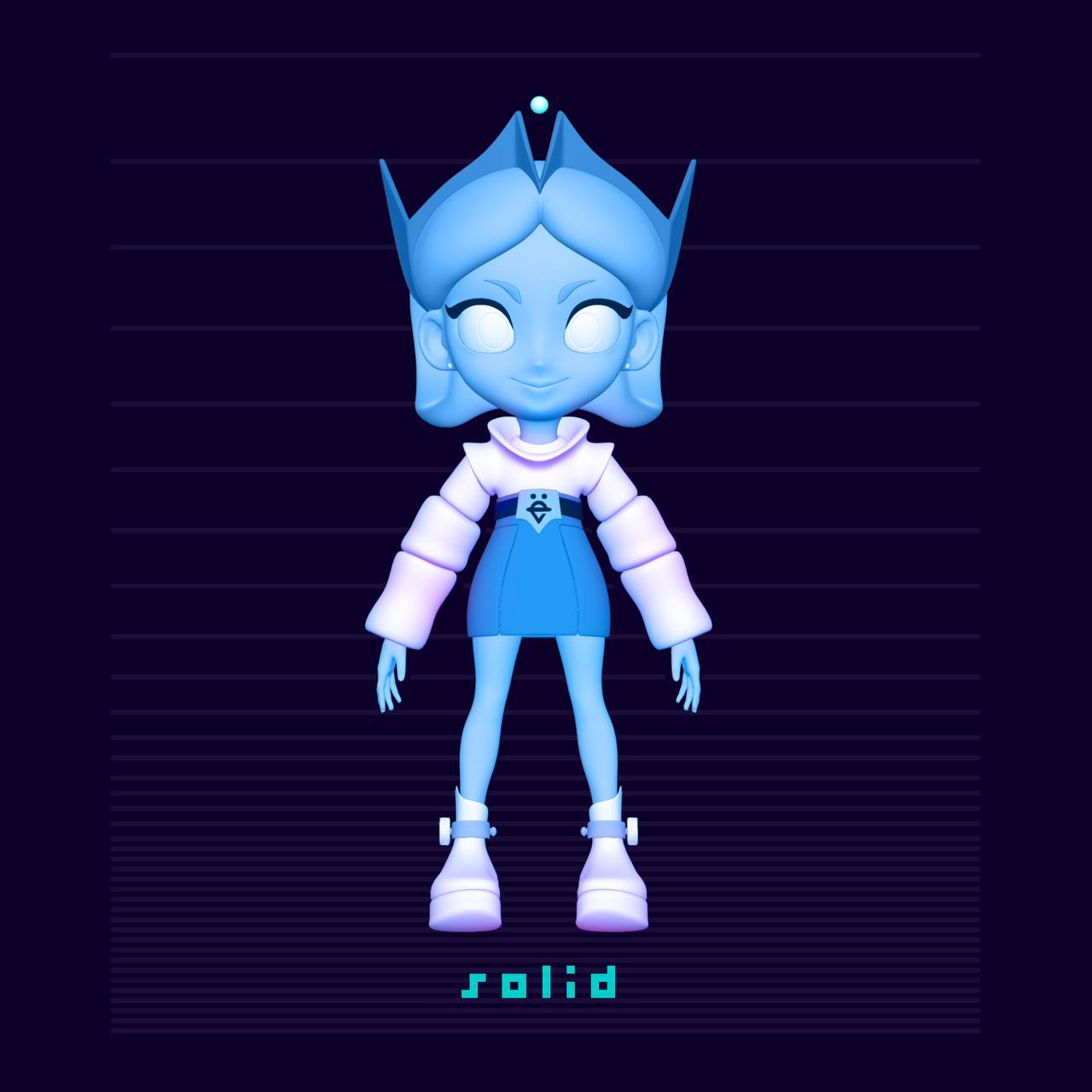 3D Character • Mango Girl — Изображение №7 — Иллюстрация, Анимация на Dprofile