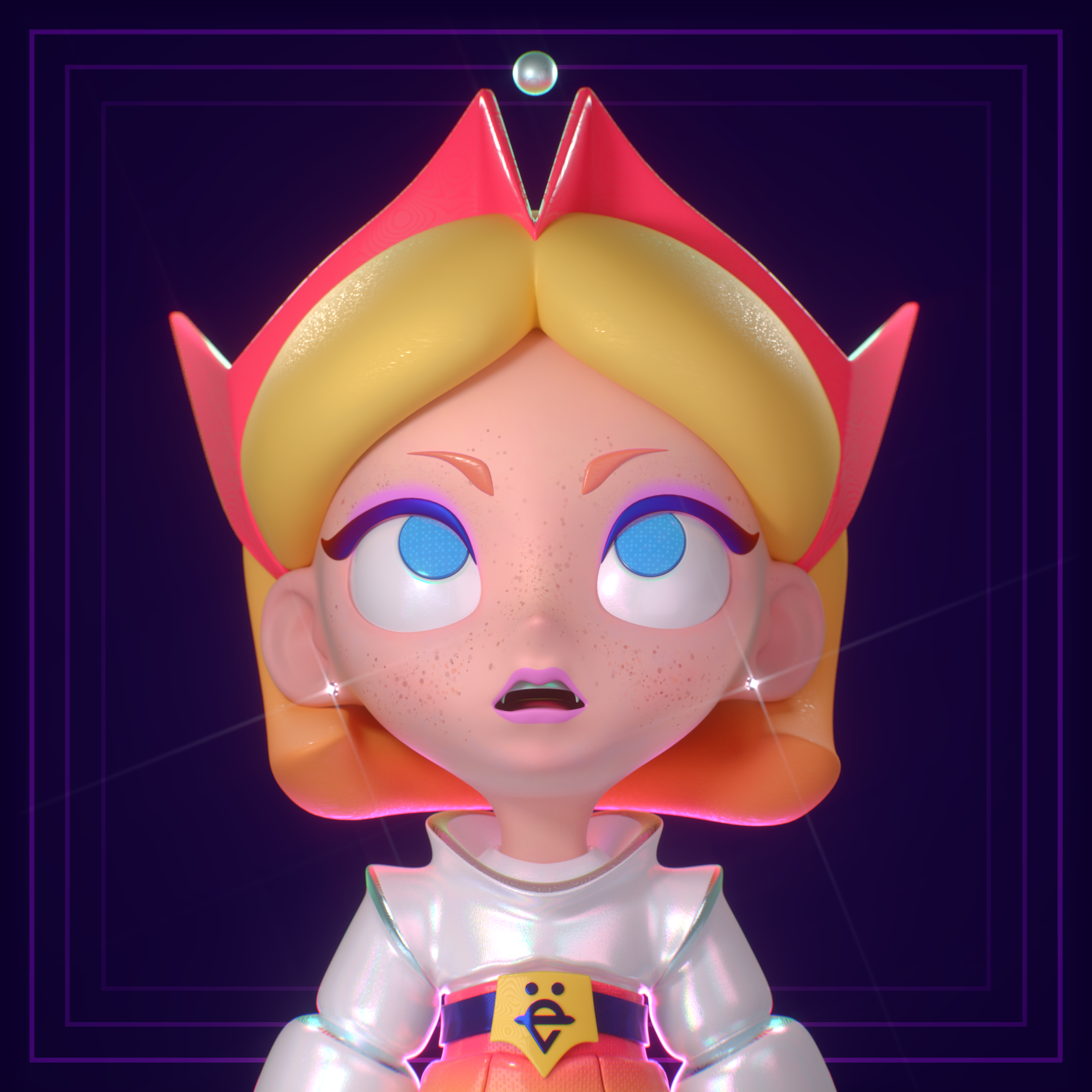 3D Character • Mango Girl — Изображение №4 — Иллюстрация, Анимация на Dprofile