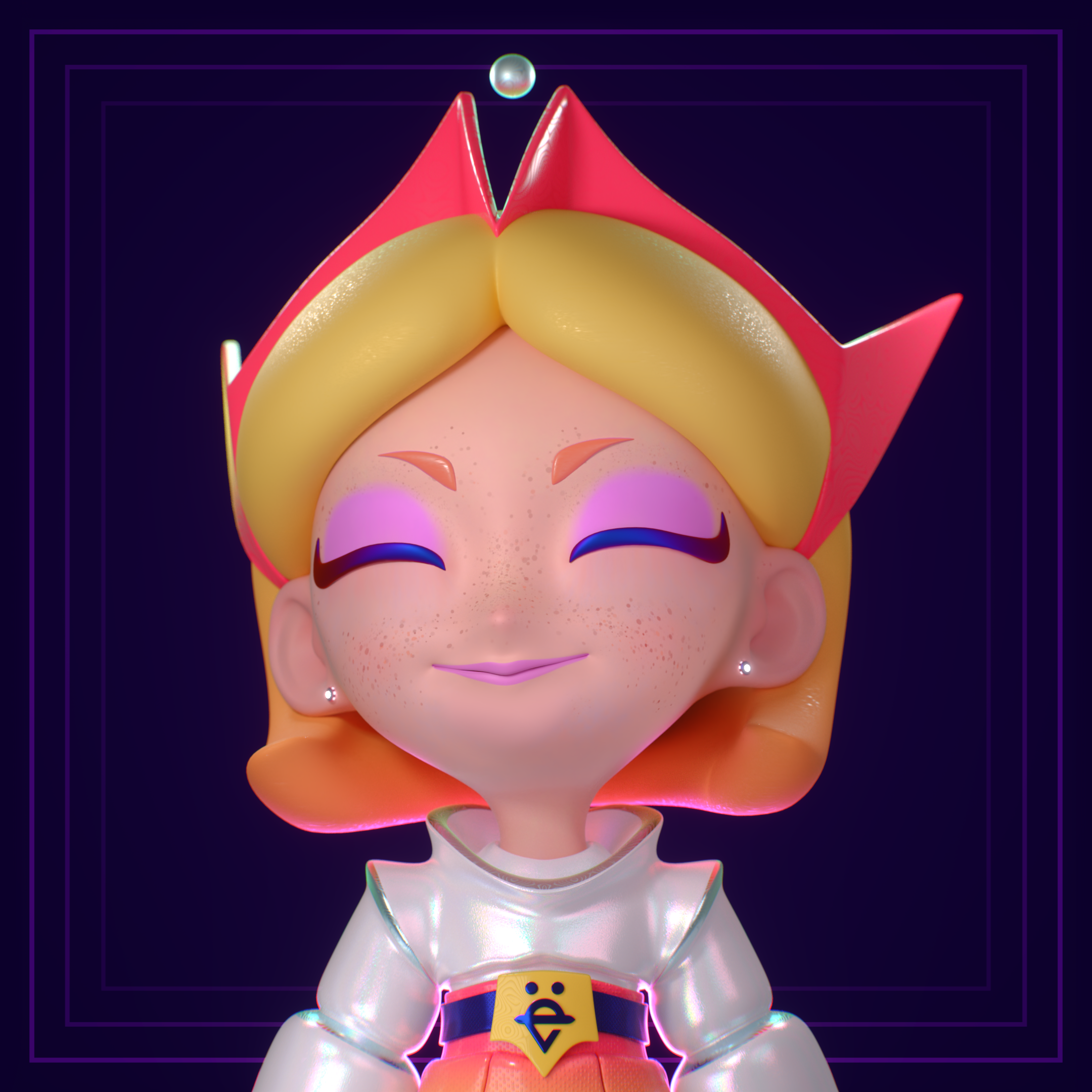 3D Character • Mango Girl — Изображение №2 — Иллюстрация, Анимация на Dprofile