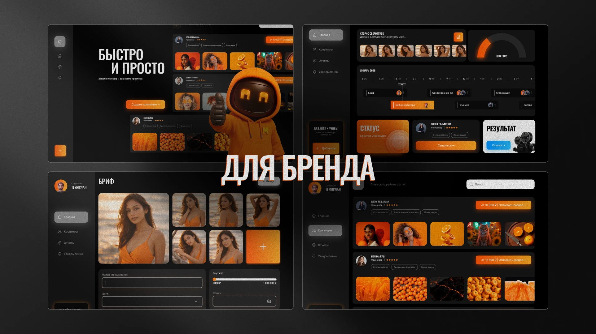 Рекламная платформа MIROX — Изображение №6 — Интерфейсы на Dprofile