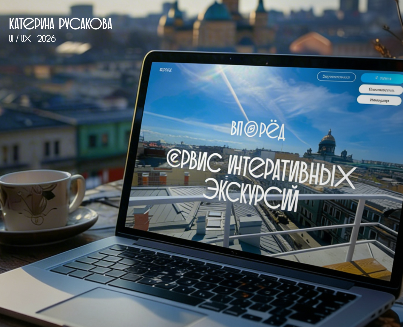 Сервис интерактивных экскурсий "ВПЕРЁД" на Dprofile