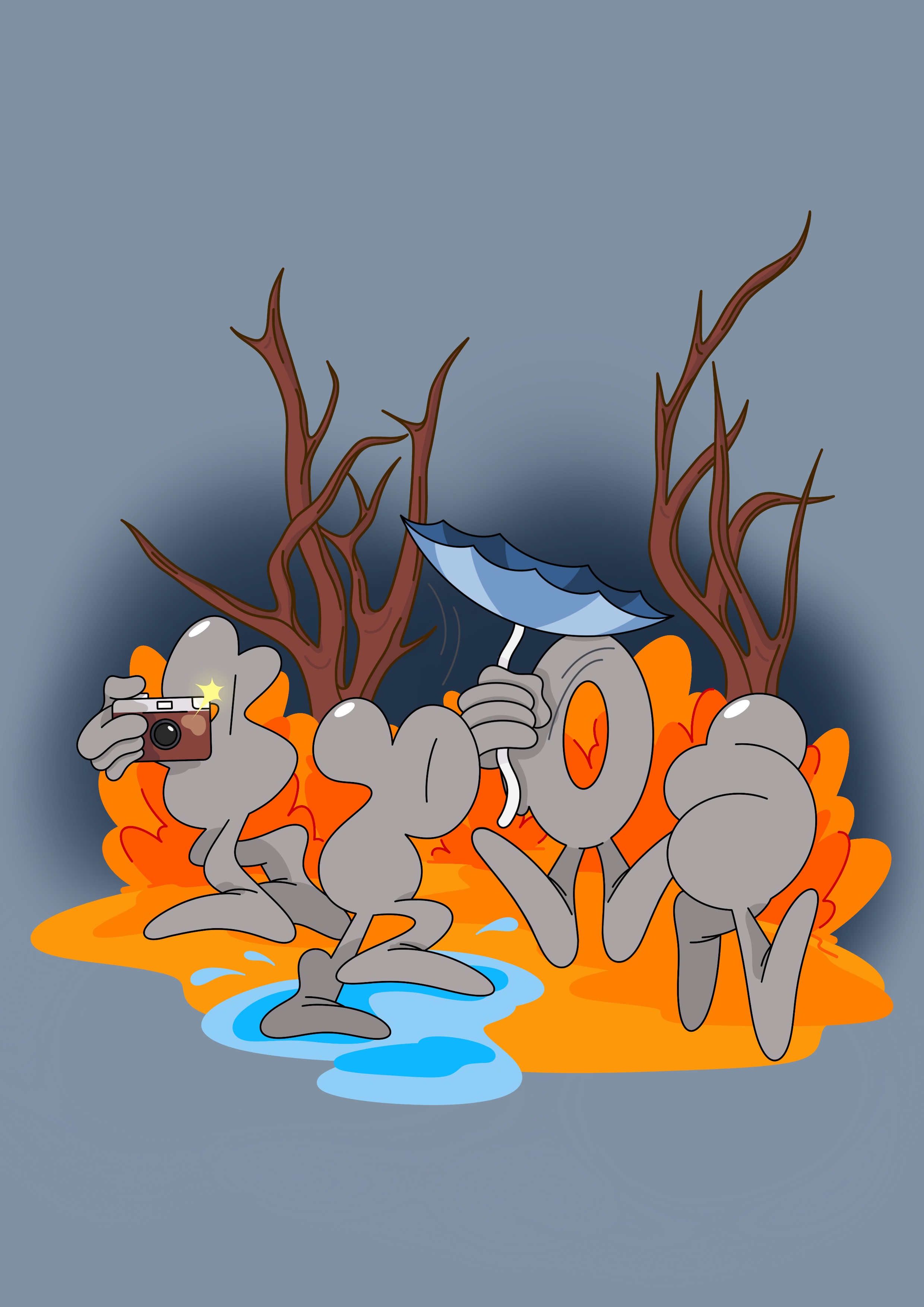 Иллюстрация на тему осень — Изображение №1 — Иллюстрация на Dprofile