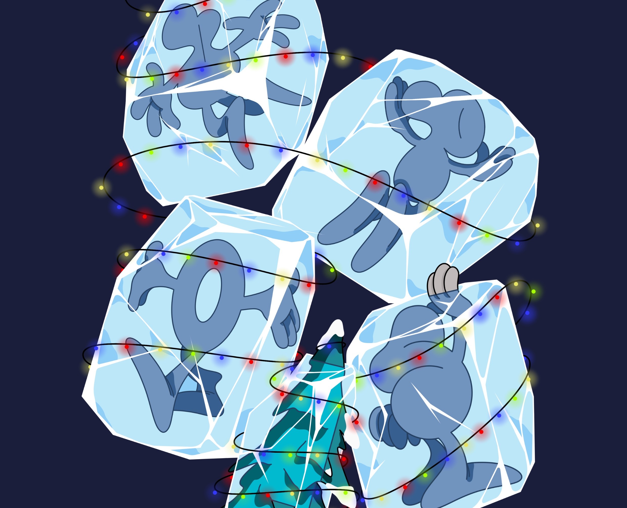 Новогодняя открытка #2 на Dprofile