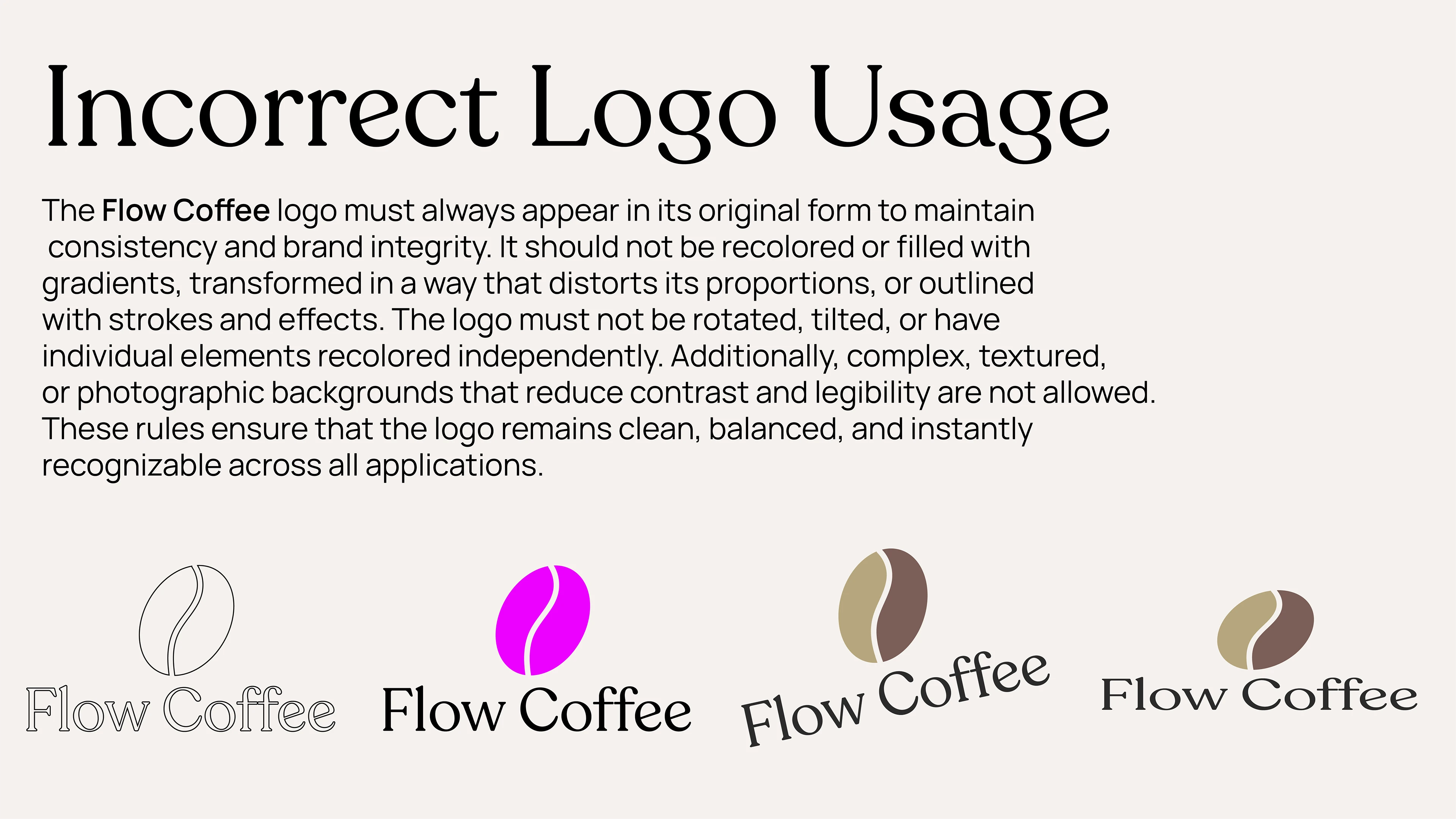 Разработка фирменного стиля для кофейни Flow Coffee — Изображение №5 — Брендинг на Dprofile