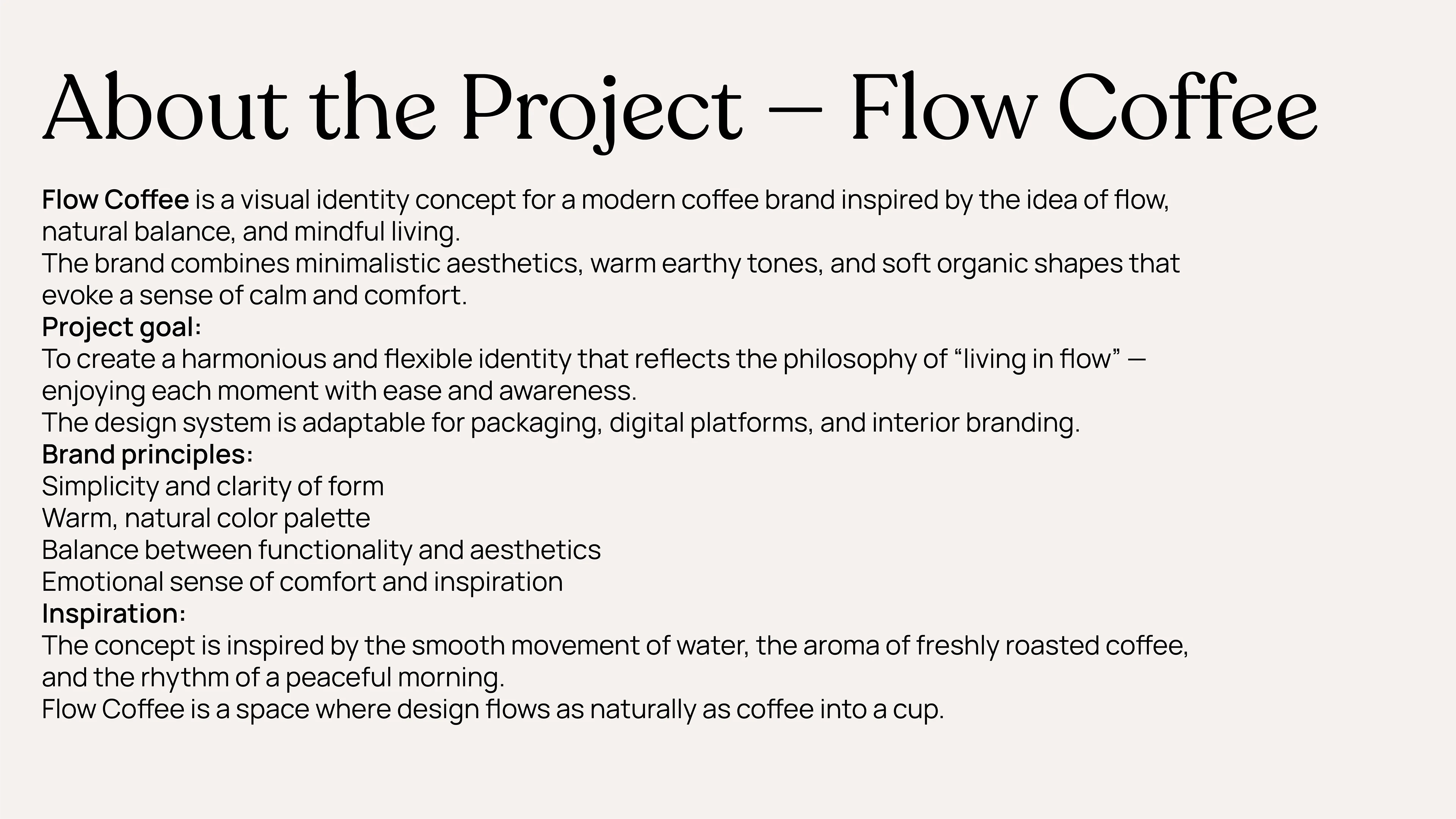 Разработка фирменного стиля для кофейни Flow Coffee — Изображение №2 — Брендинг на Dprofile