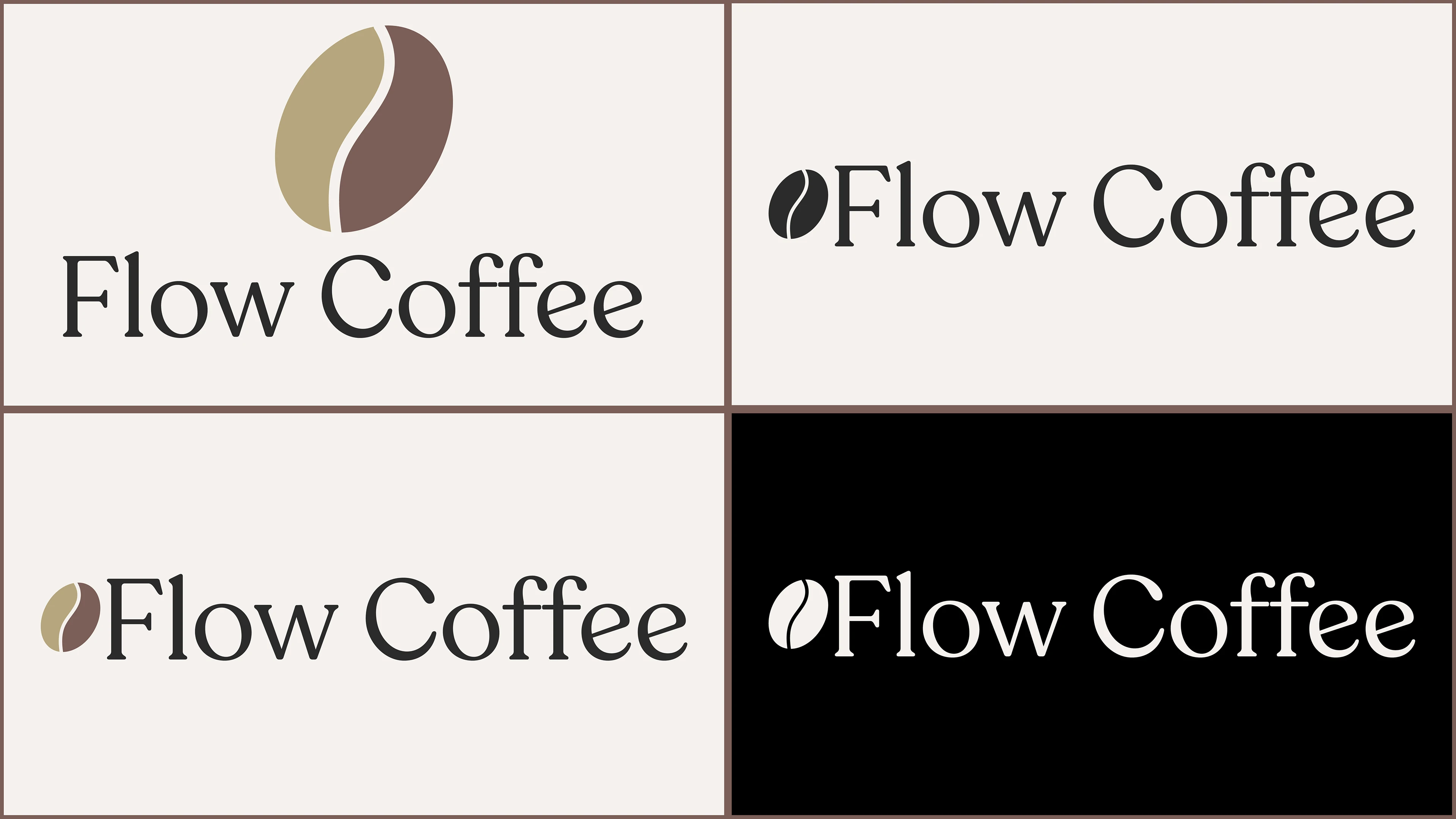 Разработка фирменного стиля для кофейни Flow Coffee — Изображение №3 — Брендинг на Dprofile