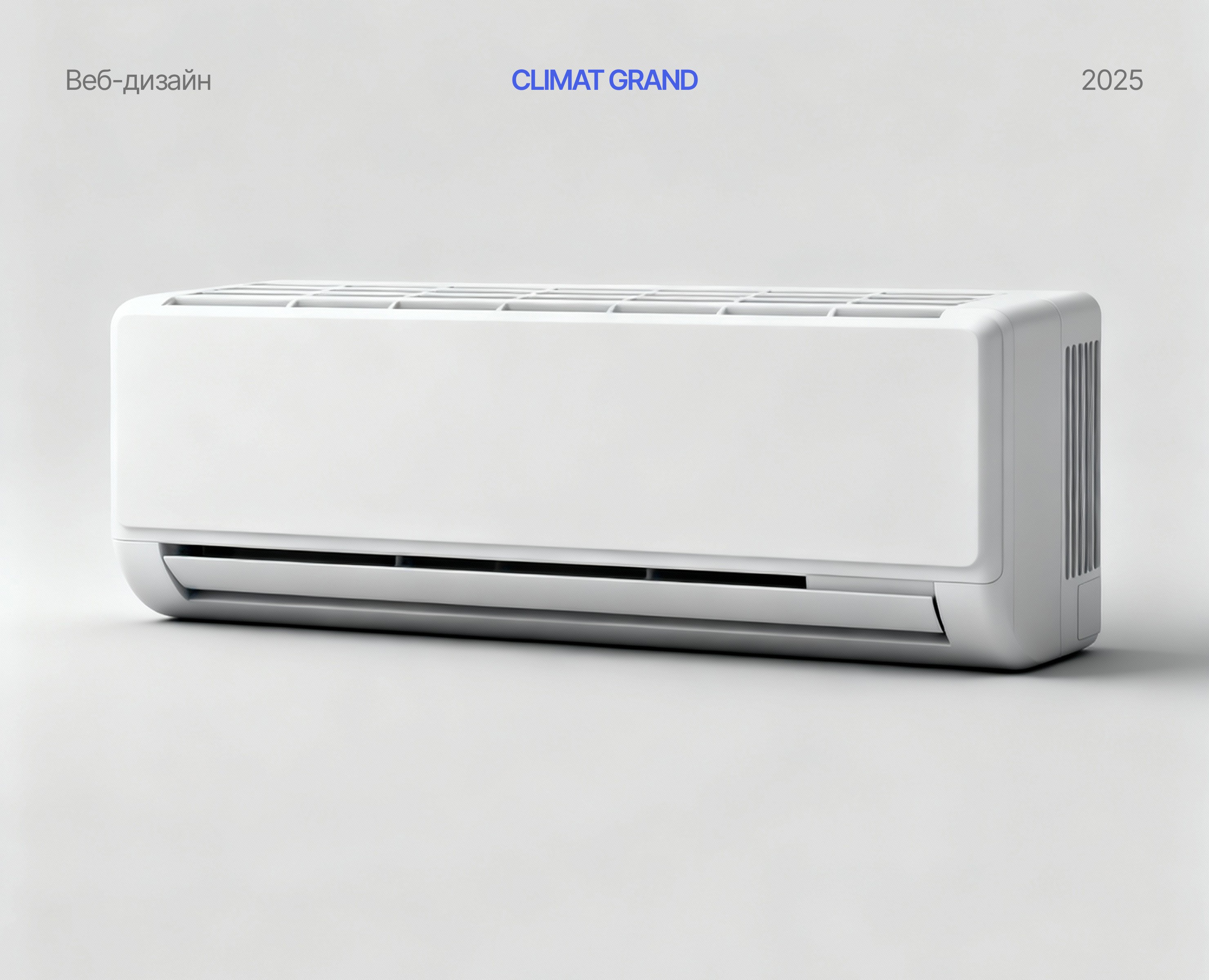 Сайт для установщика кондиционеров — Интерфейсы, Брендинг на Dprofile