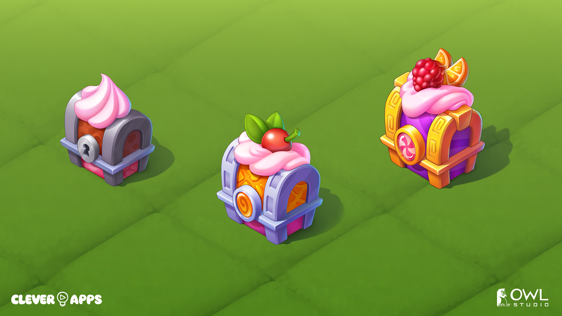 Mergest chests | Part I — Изображение №1 — Иллюстрация, Графика на Dprofile