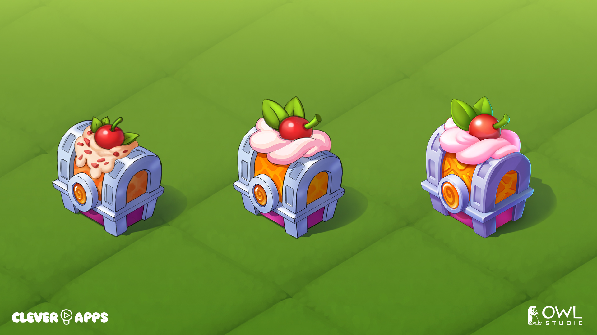 Mergest chests | Part I — Изображение №3 — Иллюстрация, Графика на Dprofile