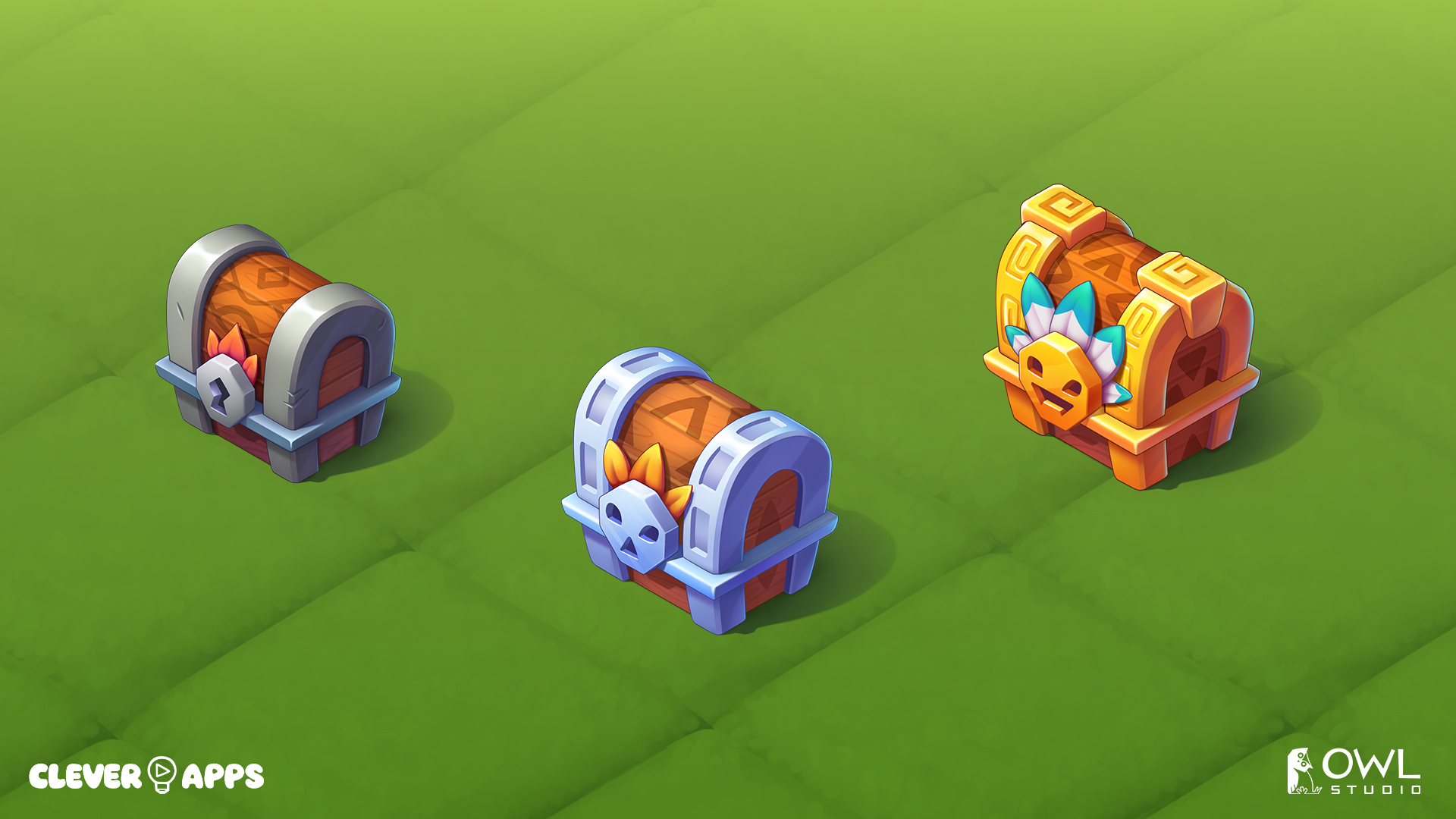 Mergest chests | Part II — Изображение №1 — Иллюстрация, Графика на Dprofile