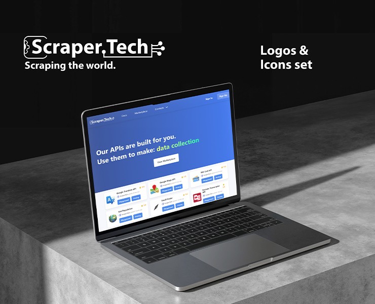 Логотипы и набор иконок на Dprofile