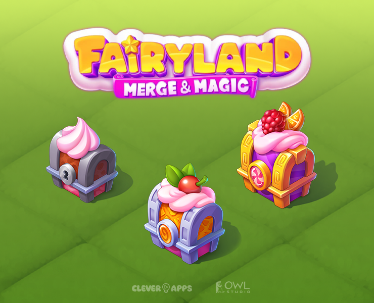 Mergest chests | Part I — Иллюстрация, Графика на Dprofile