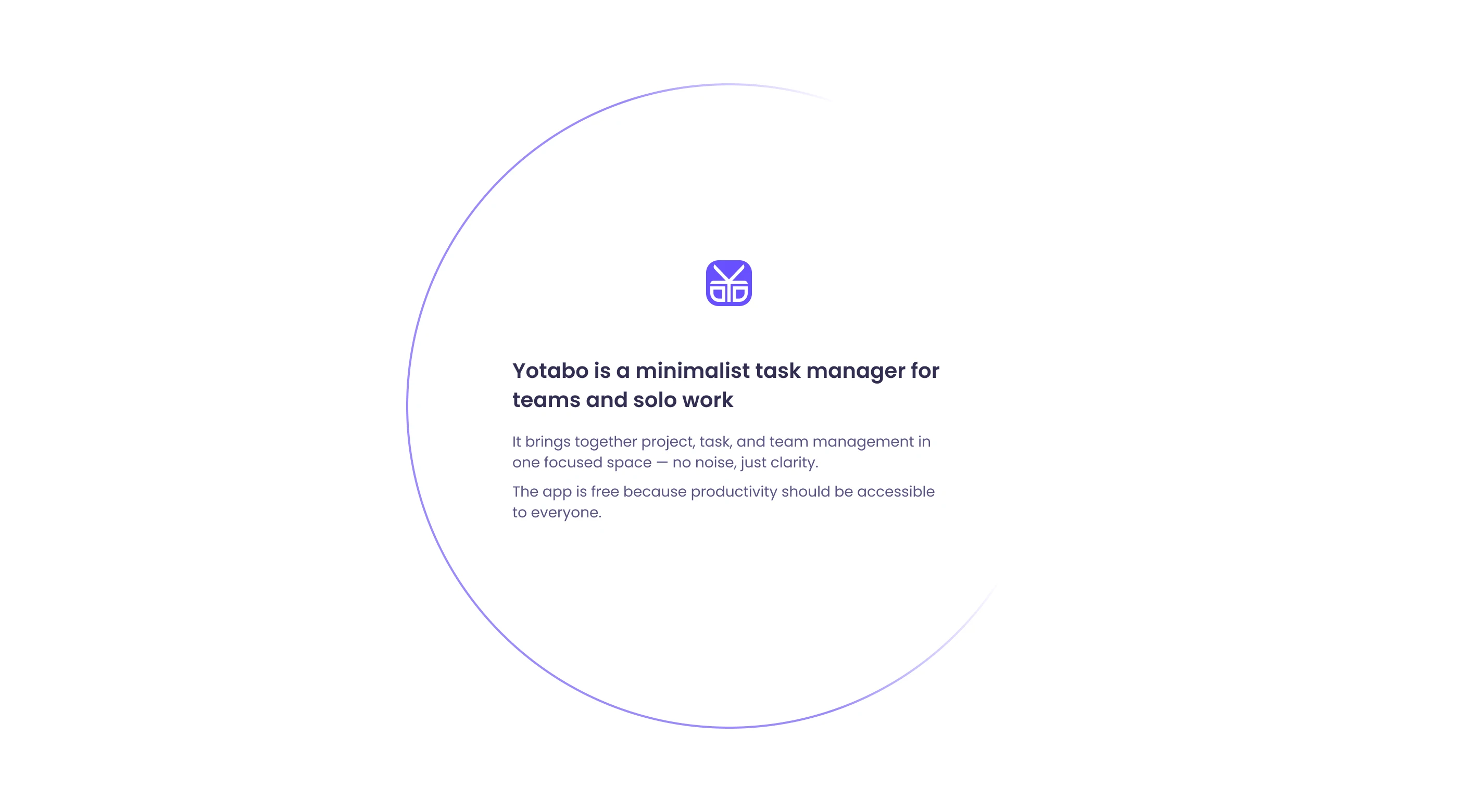 Yotabo - Таск-менеджер UI/UX Дизайн — Изображение №2 — Интерфейсы на Dprofile