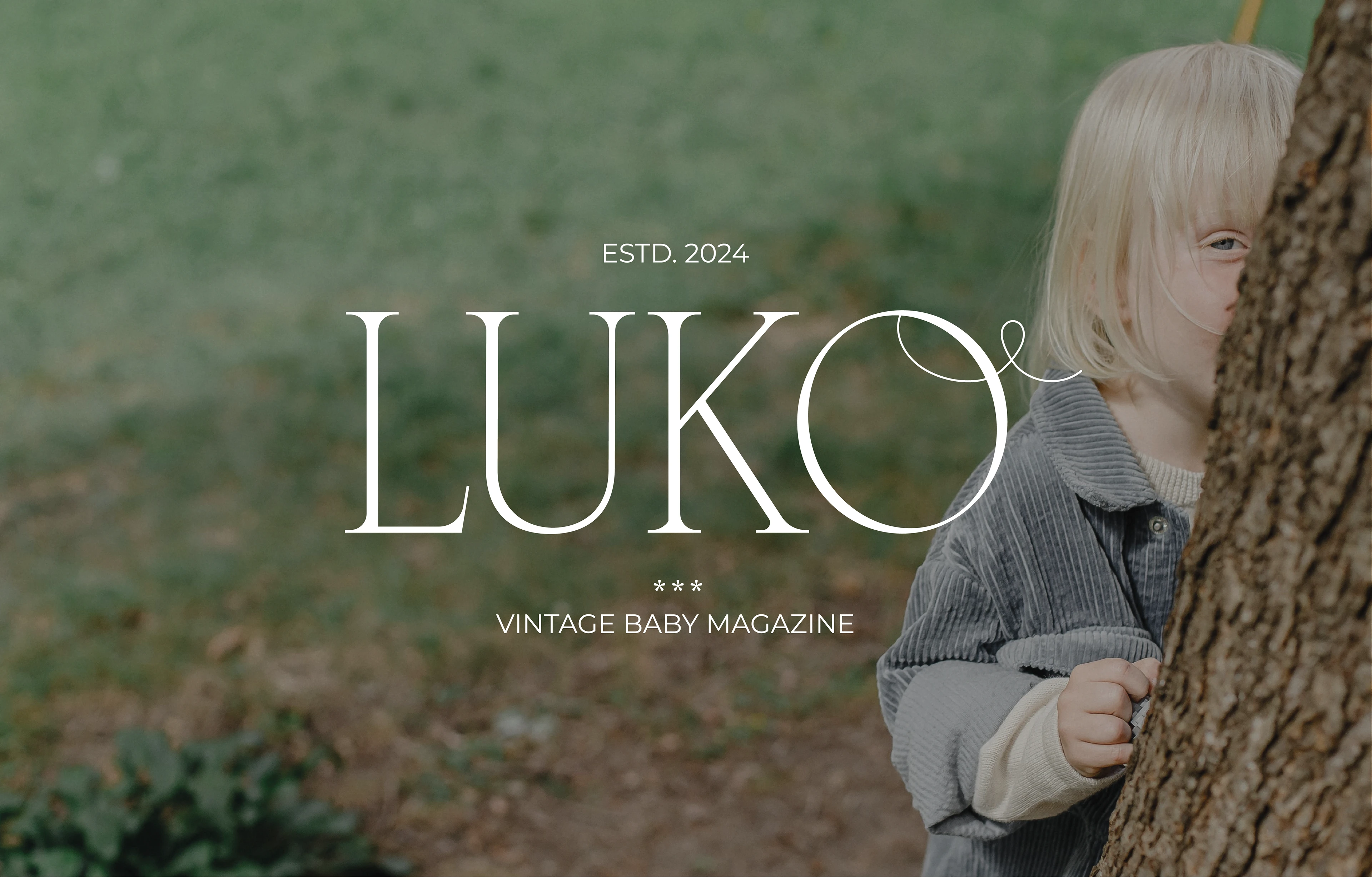 LUKO | VINTAGE BABY MAGAZINE — Изображение №1 — Брендинг на Dprofile