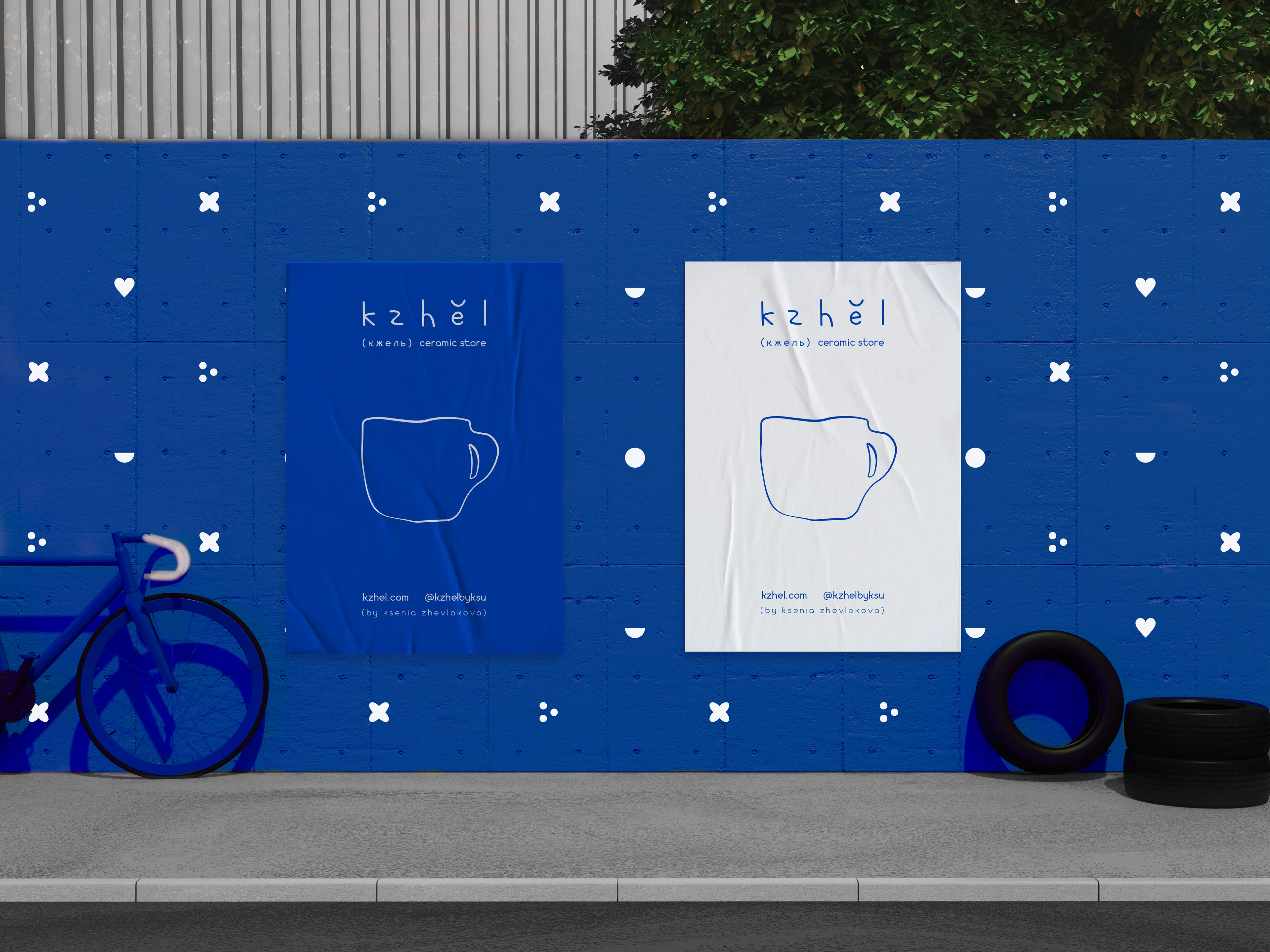 KZHEL | CERAMICS STORE BRANDING — Изображение №17 — Брендинг на Dprofile