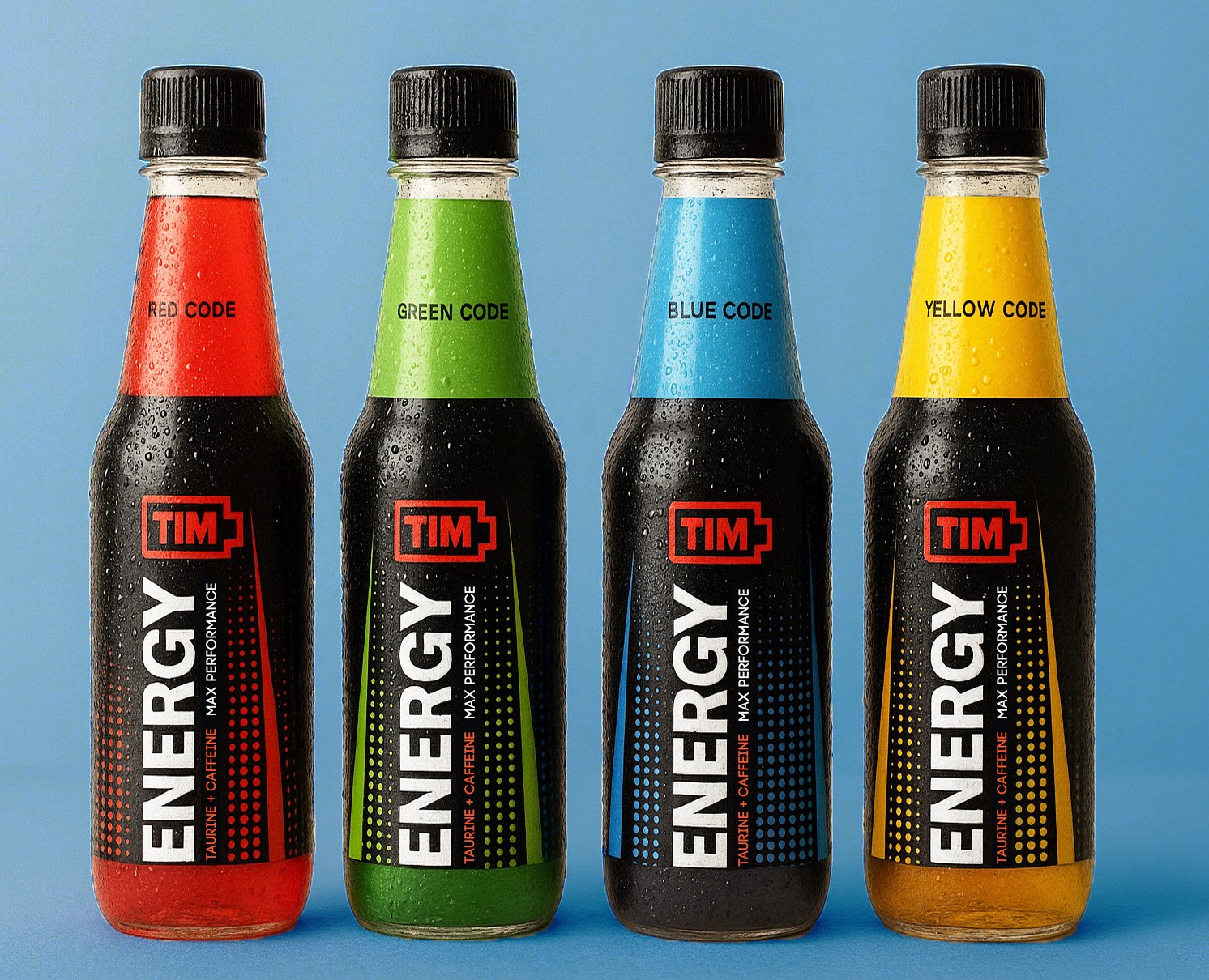 Упаковка энергетика для Tim — Брендинг, Графика на Dprofile
