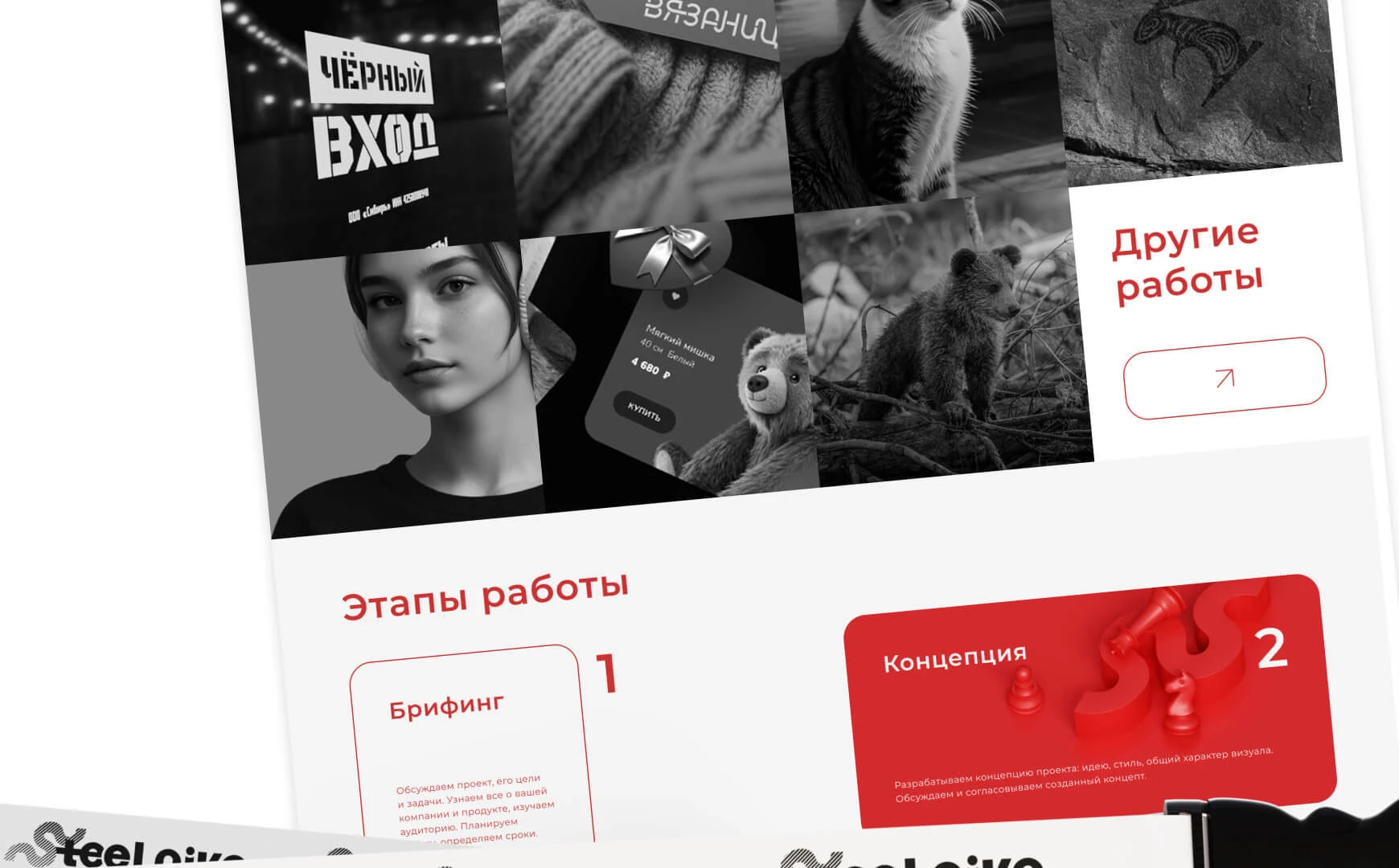 Digital agency | Brand Identity — Изображение №17 — Интерфейсы, Брендинг на Dprofile