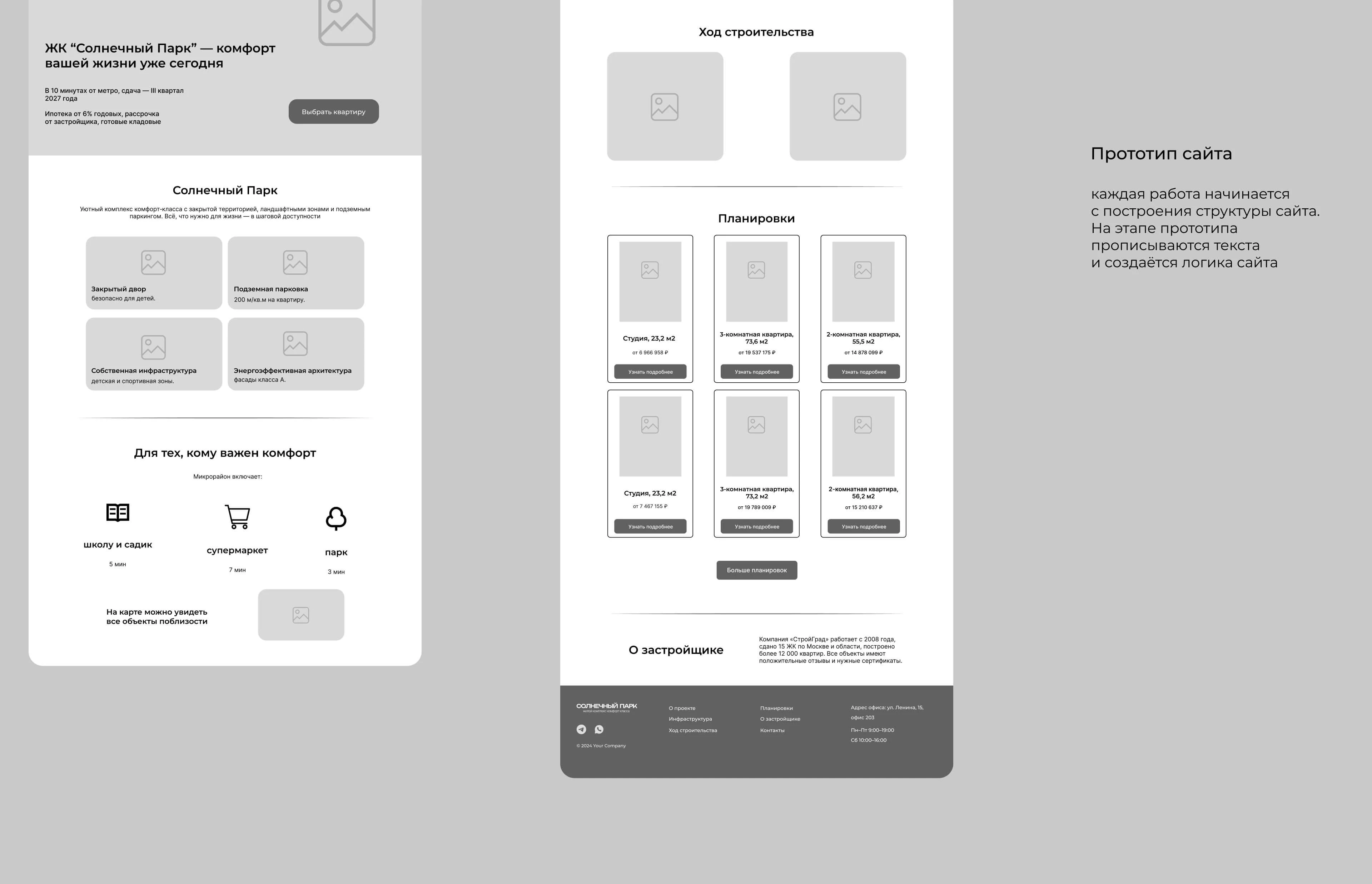Residential complex "Solnechny Park" — Изображение №7 — Интерфейсы на Dprofile