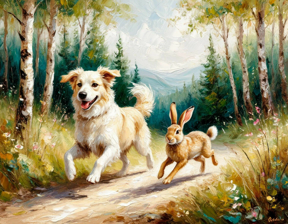 Разработка детской книги «Как собака друга искала» — Изображение №7 — Графика на Dprofile