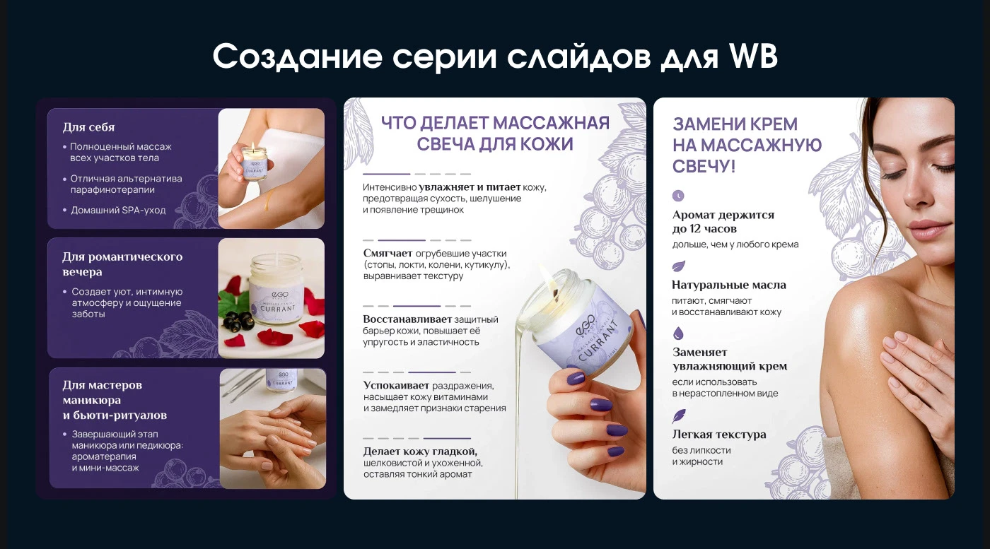 Инфографика • Дизайн карточек для WILDBERRIES / OZON — Изображение №12 — Маркетинг на Dprofile