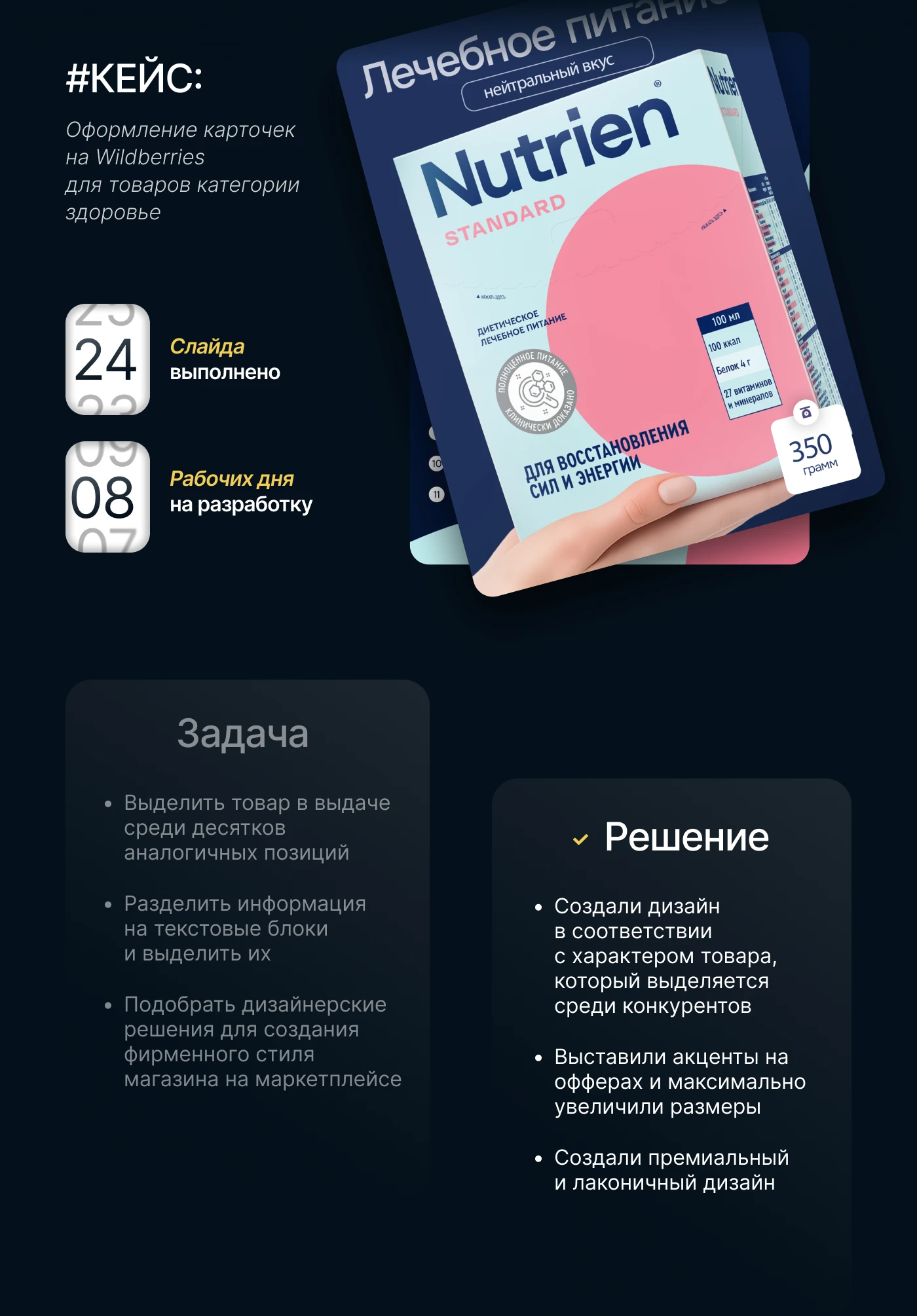 Инфографика • Дизайн карточек для WILDBERRIES / OZON — Изображение №2 — Маркетинг на Dprofile