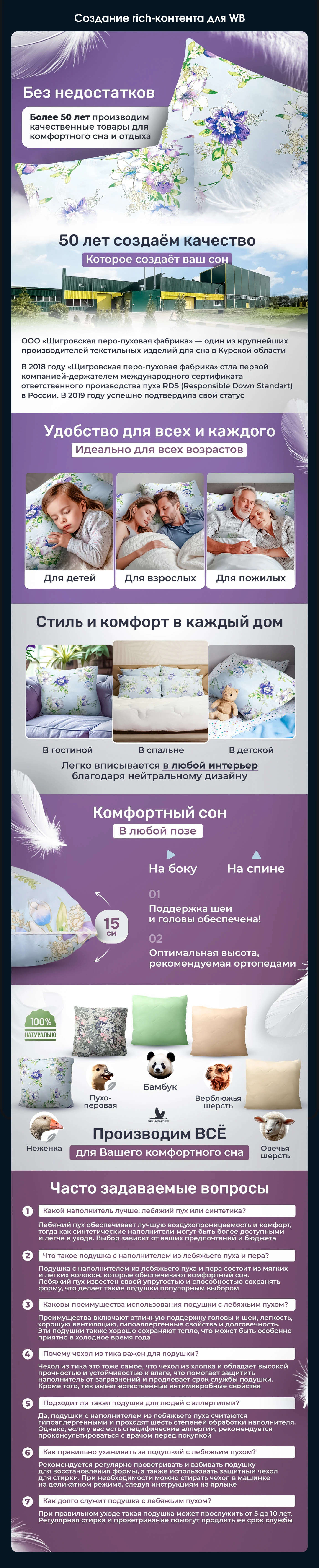 Инфографика • Дизайн карточек для WILDBERRIES / OZON — Изображение №6 — Маркетинг на Dprofile