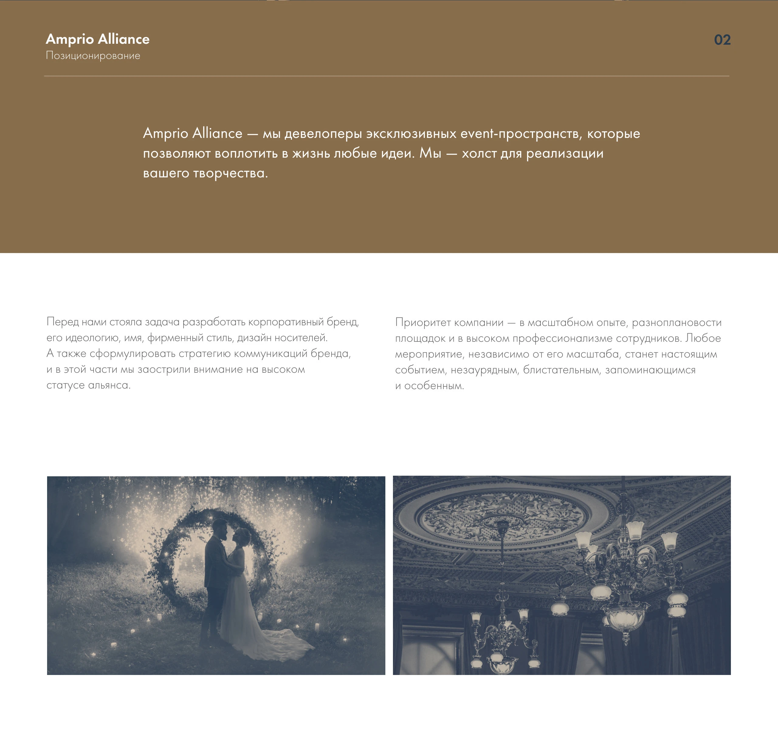 Amprio Alliance — Изображение №5 — Брендинг на Dprofile