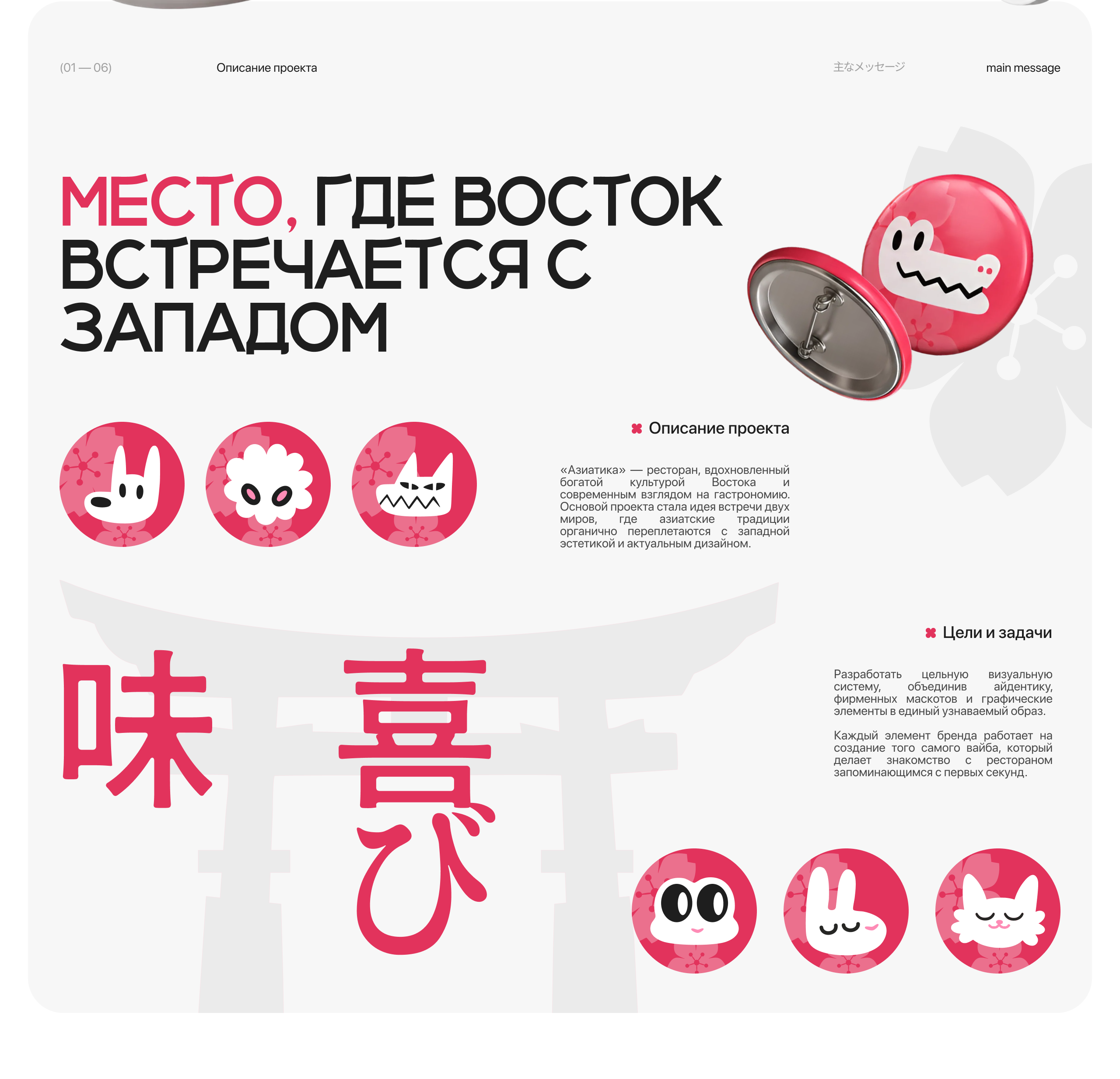Ресторан японской кухни Азиатика — Изображение №2 — Брендинг на Dprofile