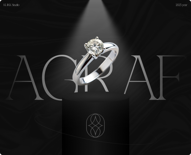 Agraf Jewelry / E-commerce design на Dprofile
