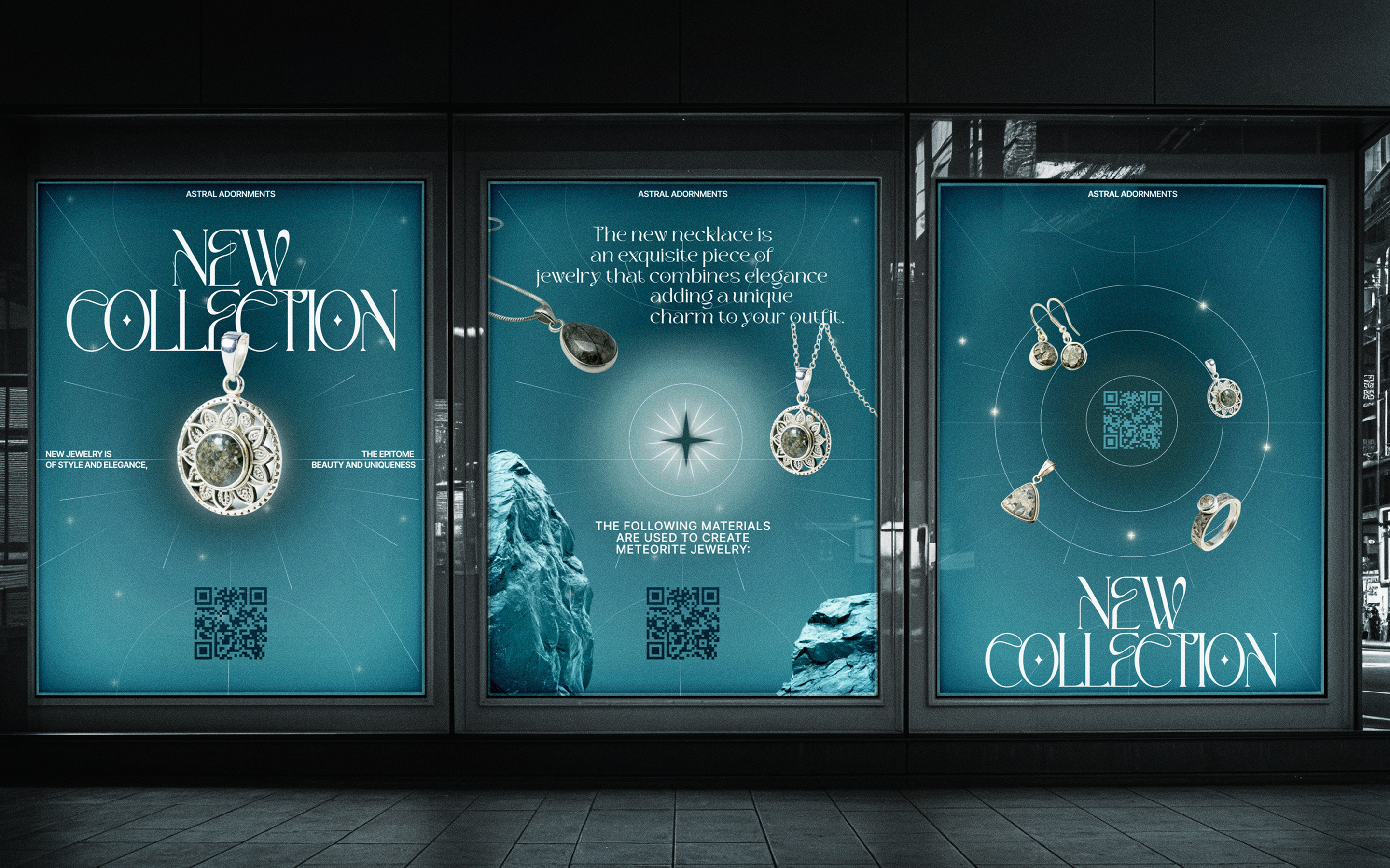 AstralAdornments | интернет-магазин украшений из метеорита — Изображение №5 — Интерфейсы, Брендинг на Dprofile